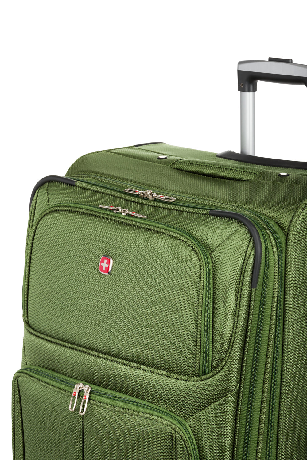 SWISSGEAR - Sion Large Checked Spinner - Evergreen - 11