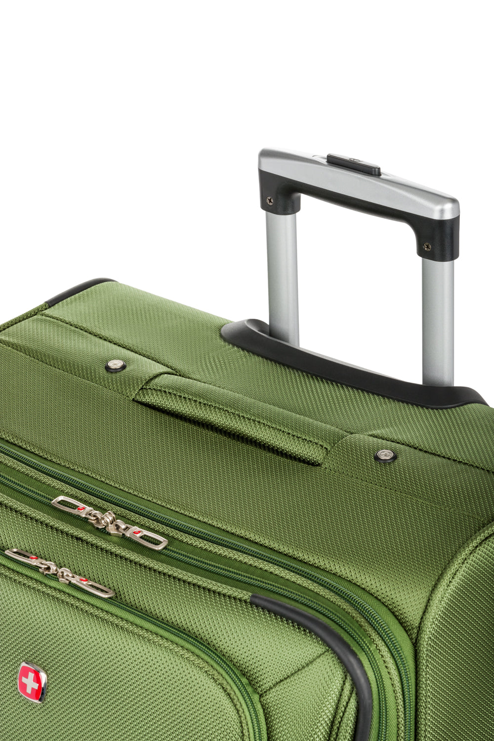 SWISSGEAR - Sion Large Checked Spinner - Evergreen - 10