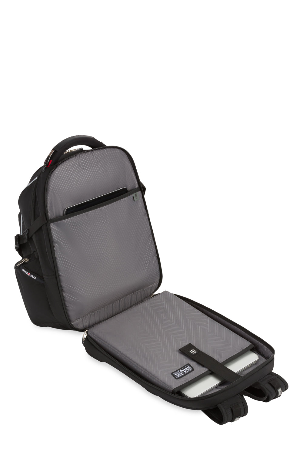 SWISSGEAR - Endure ScanSmart Laptop Backpack - Black - 07