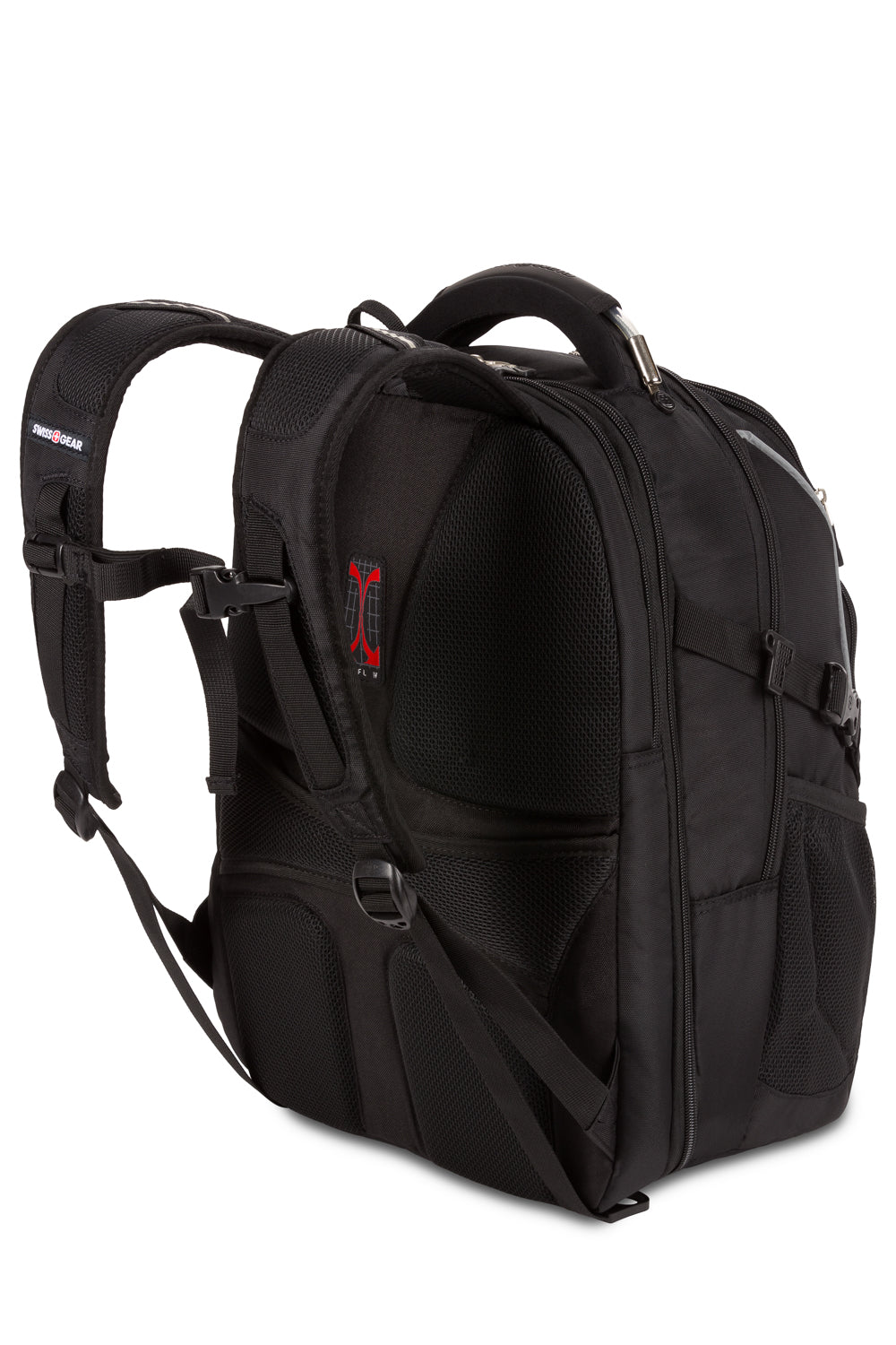 SWISSGEAR - Endure ScanSmart Laptop Backpack - Black/Black - 02