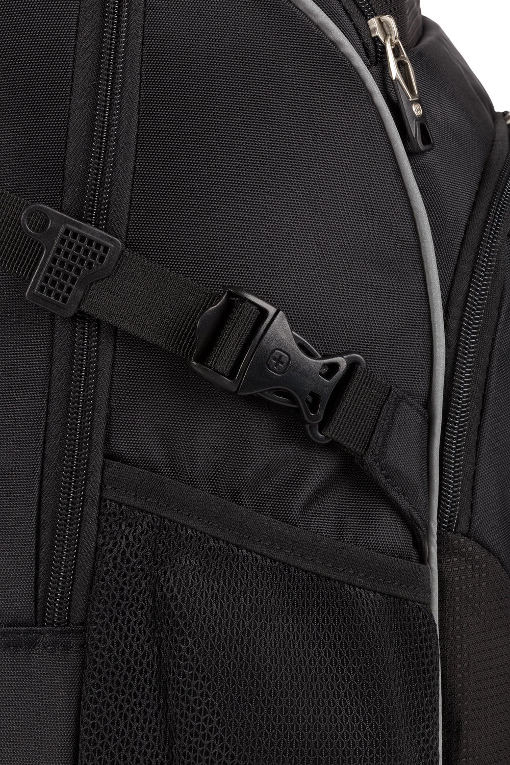 SWISSGEAR - Endure ScanSmart Laptop Backpack - Black/Black - 09
