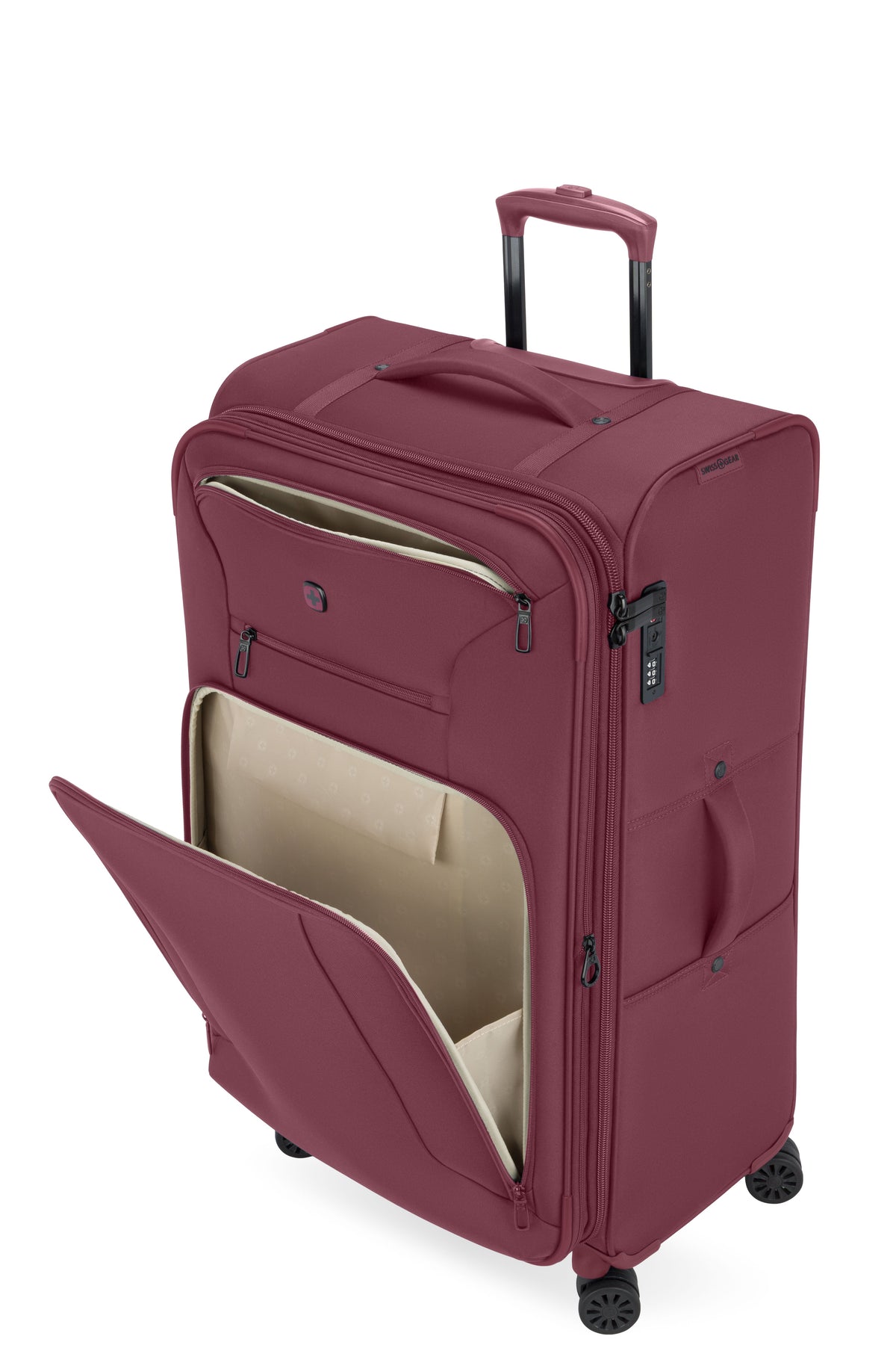 SWISSGEAR - Sion Reserve 3-Piece Spinner Set - Pomegranate - 06
