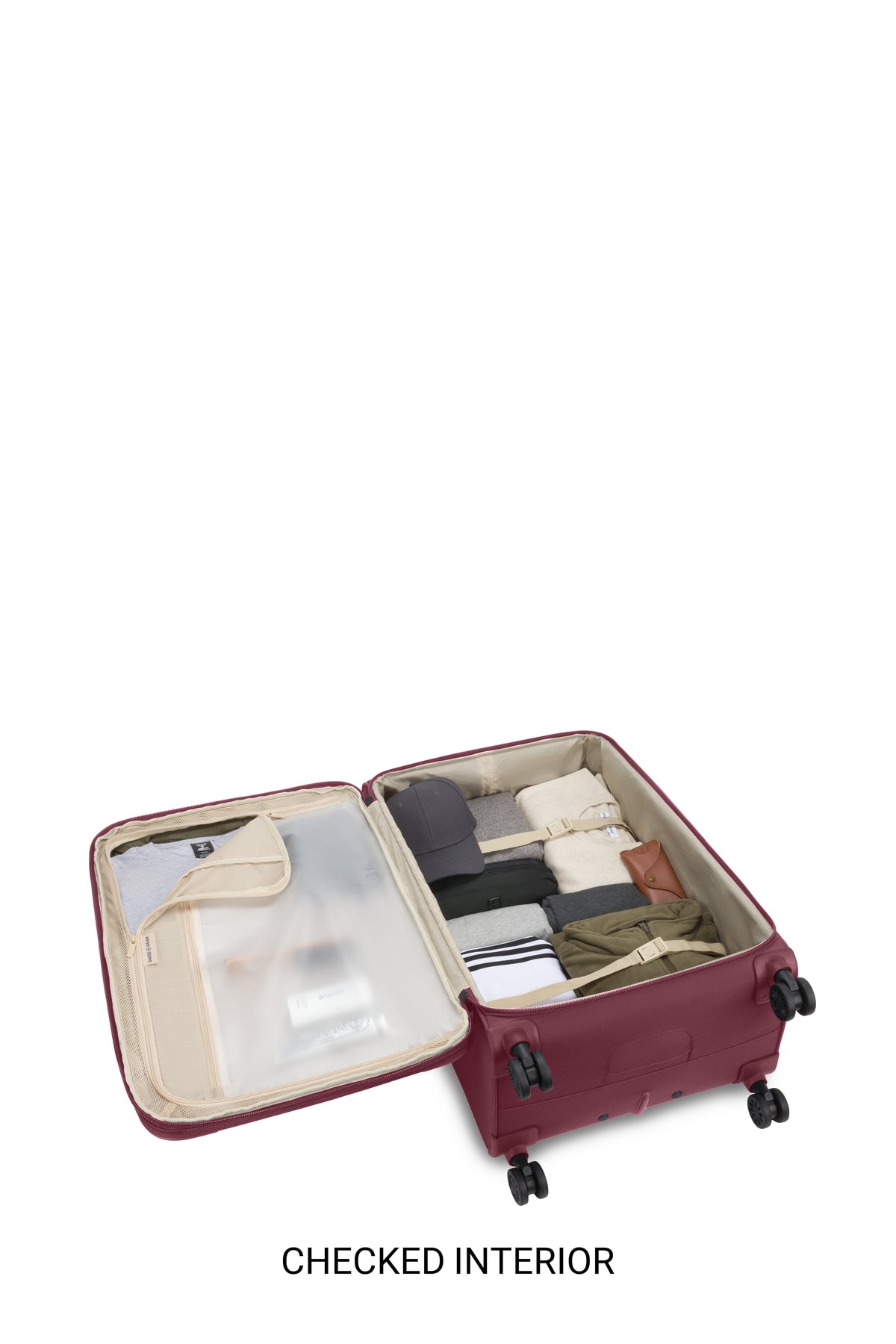 SWISSGEAR - Sion Reserve 3-Piece Spinner Set - Pomegranate - 05