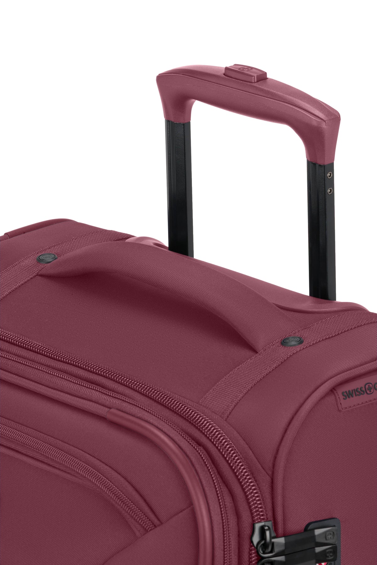 SWISSGEAR - Sion Reserve Carry-On Spinner - Pomegranate - 11