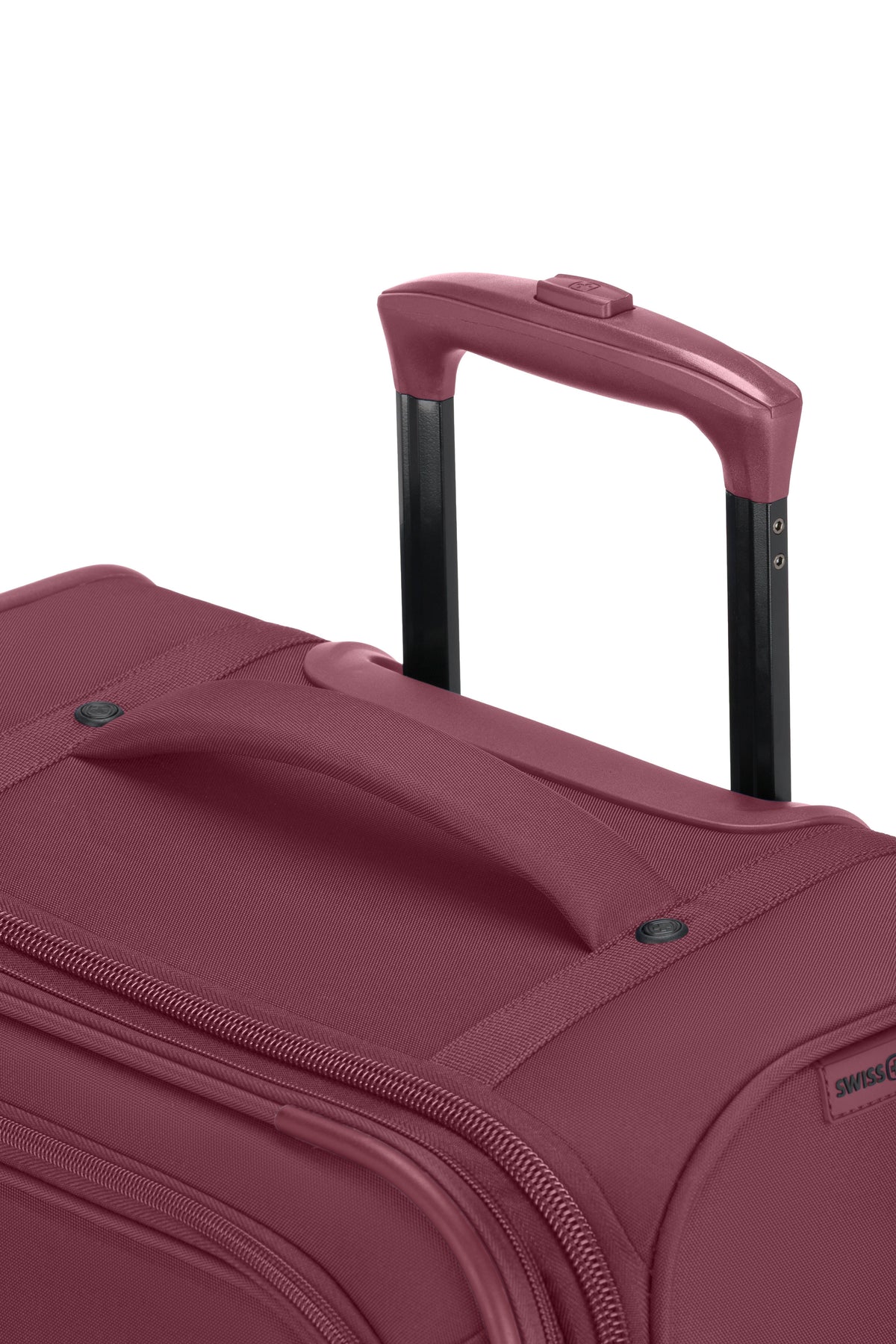 SWISSGEAR - Sion Reserve Medium Checked Spinner - Pomegranate - 12