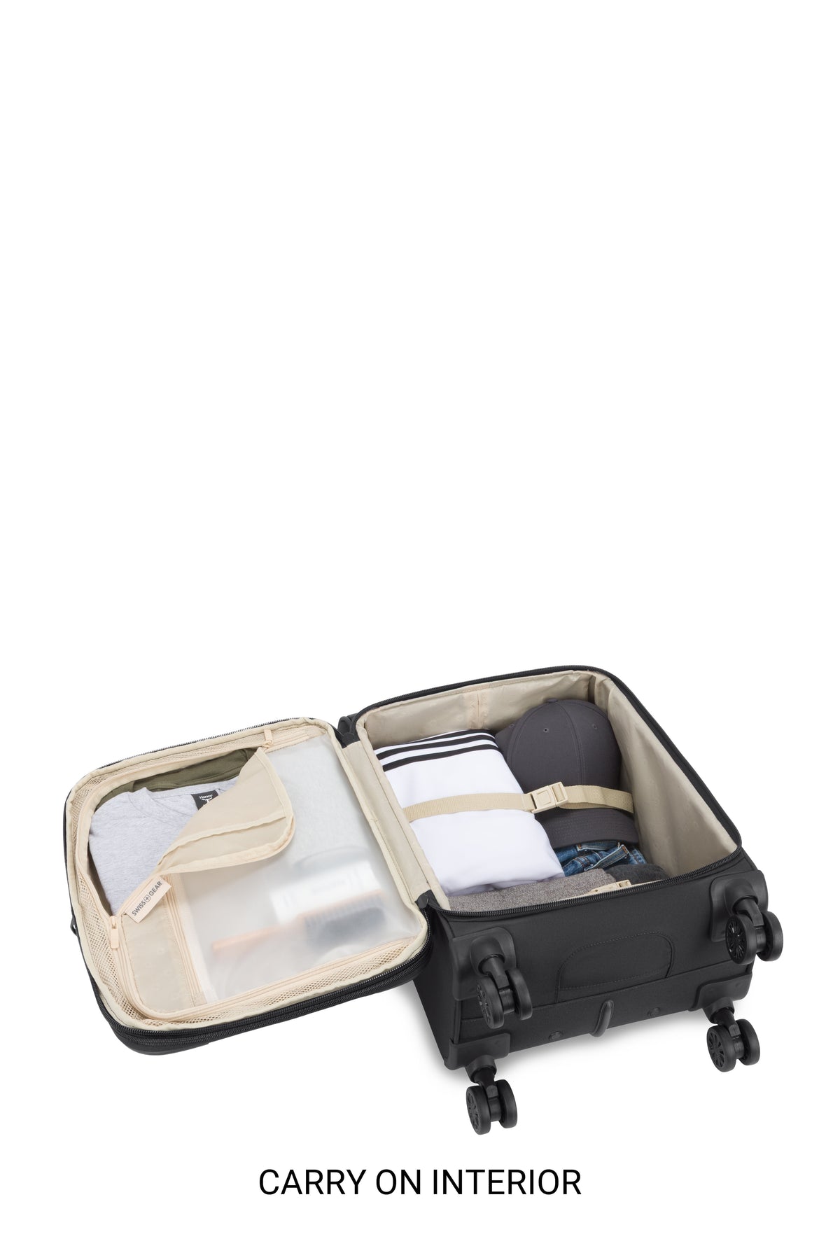 SWISSGEAR - Sion Reserve 3-Piece Spinner Set - Black - 04