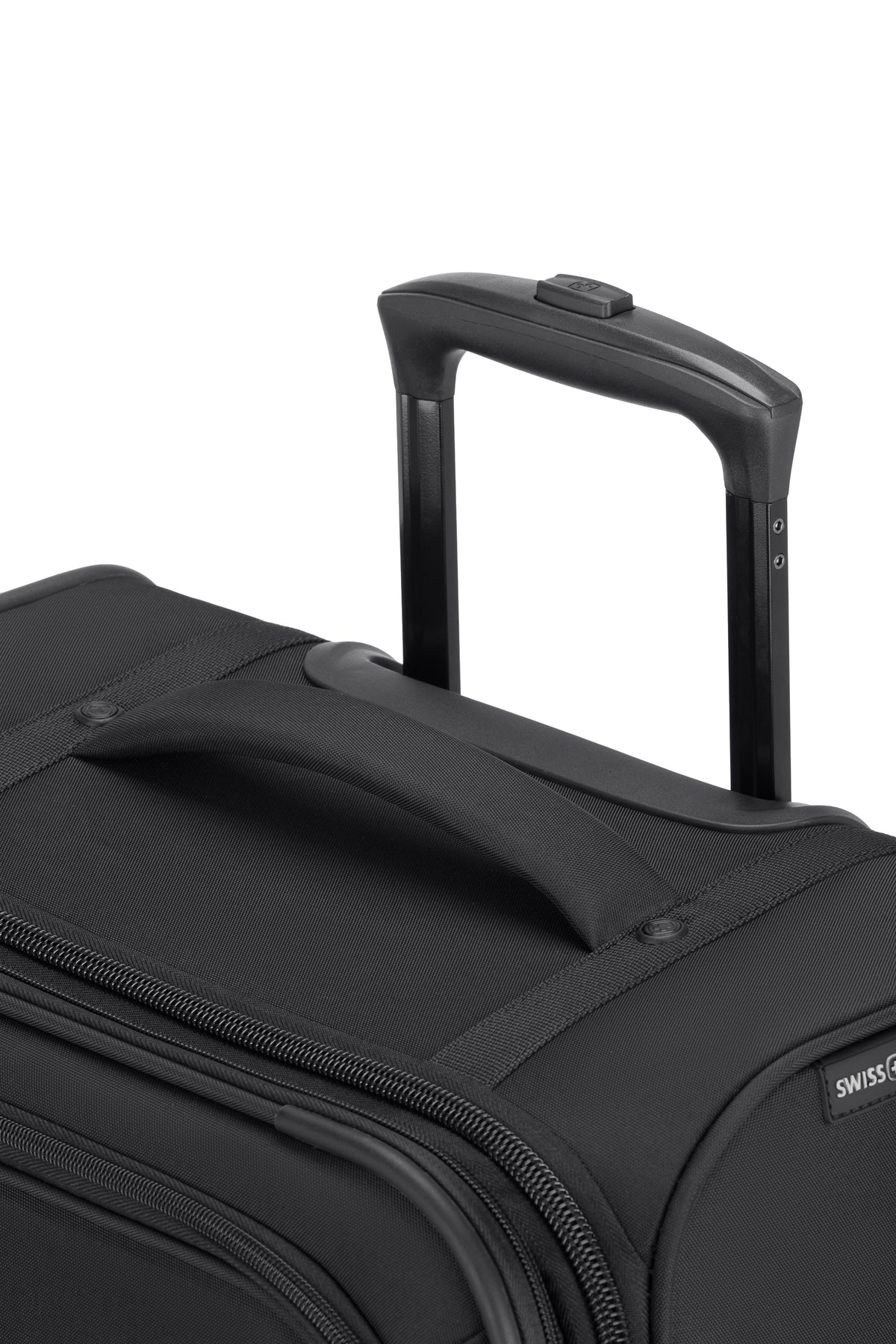 SWISSGEAR - Sion Reserve Medium Checked Spinner - Black - 12