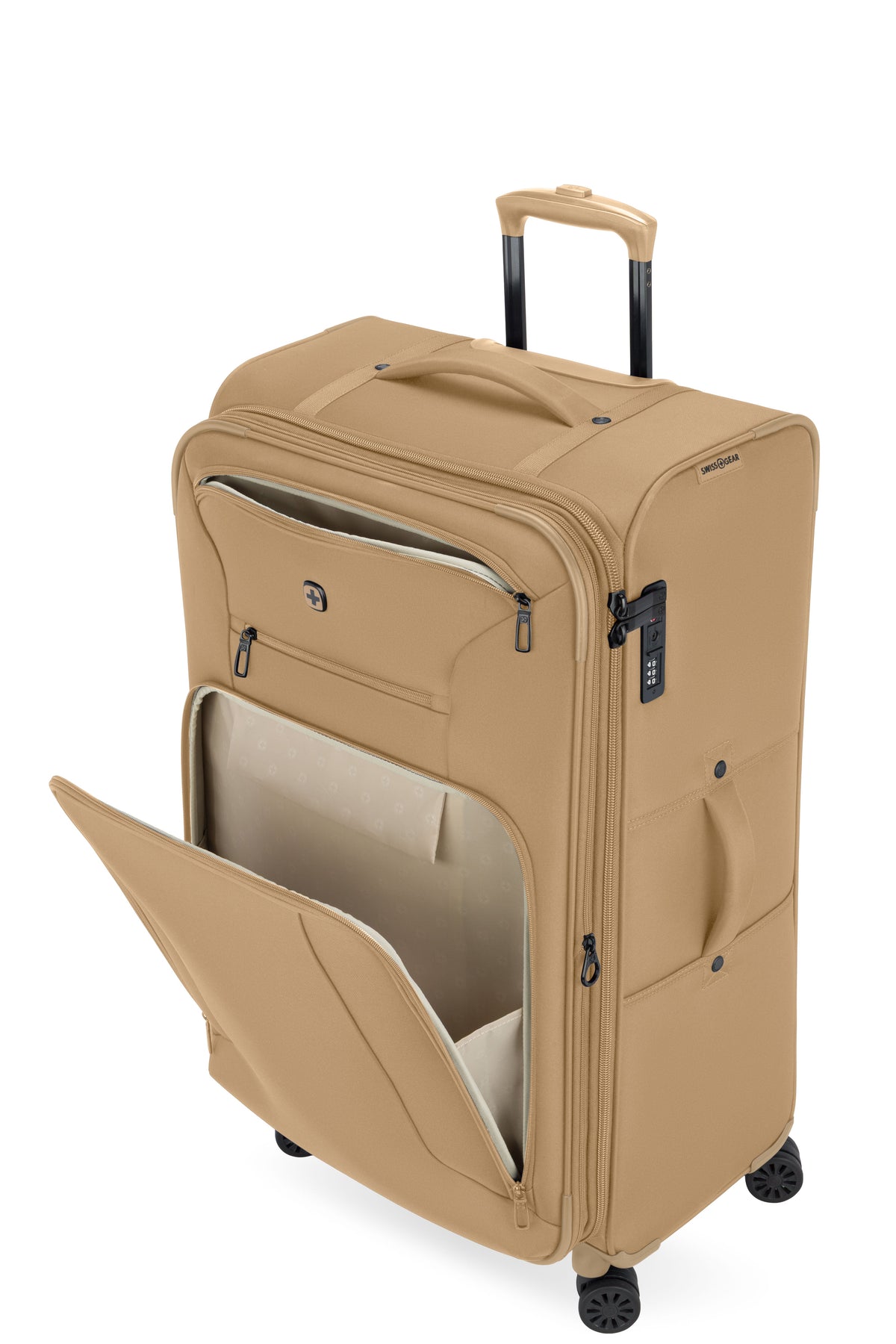 SWISSGEAR - Sion Reserve 3-Piece Spinner Set - Caramel - 06