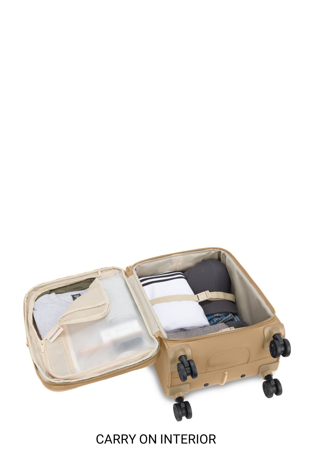 SWISSGEAR - Sion Reserve 3-Piece Spinner Set - Caramel - 04