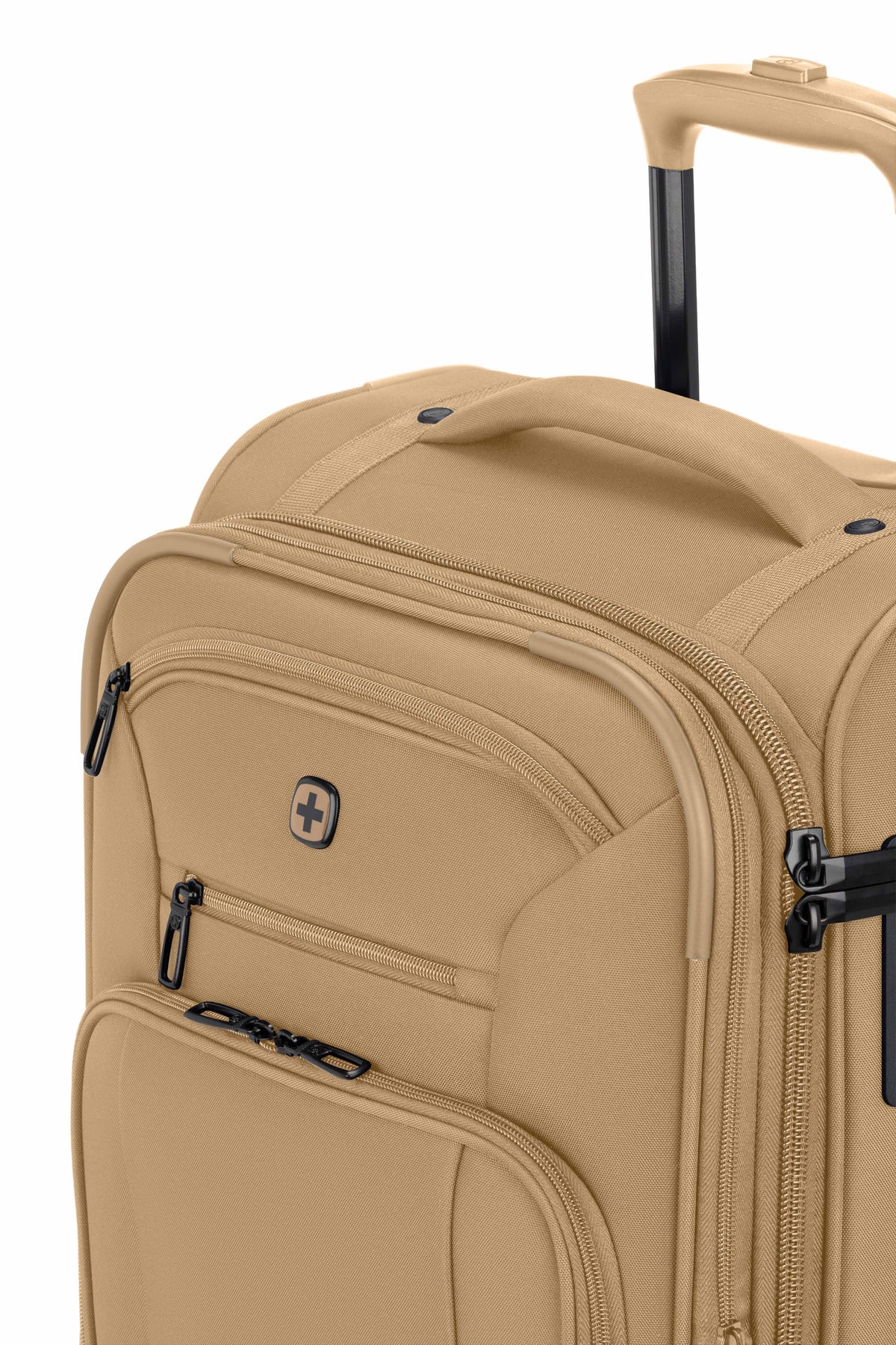 SWISSGEAR - Sion Reserve Carry-On Spinner - Caramel - 14