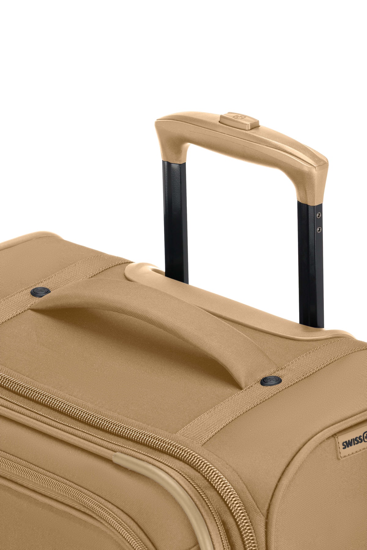 SWISSGEAR - Sion Reserve Medium Checked Spinner - Caramel - 12