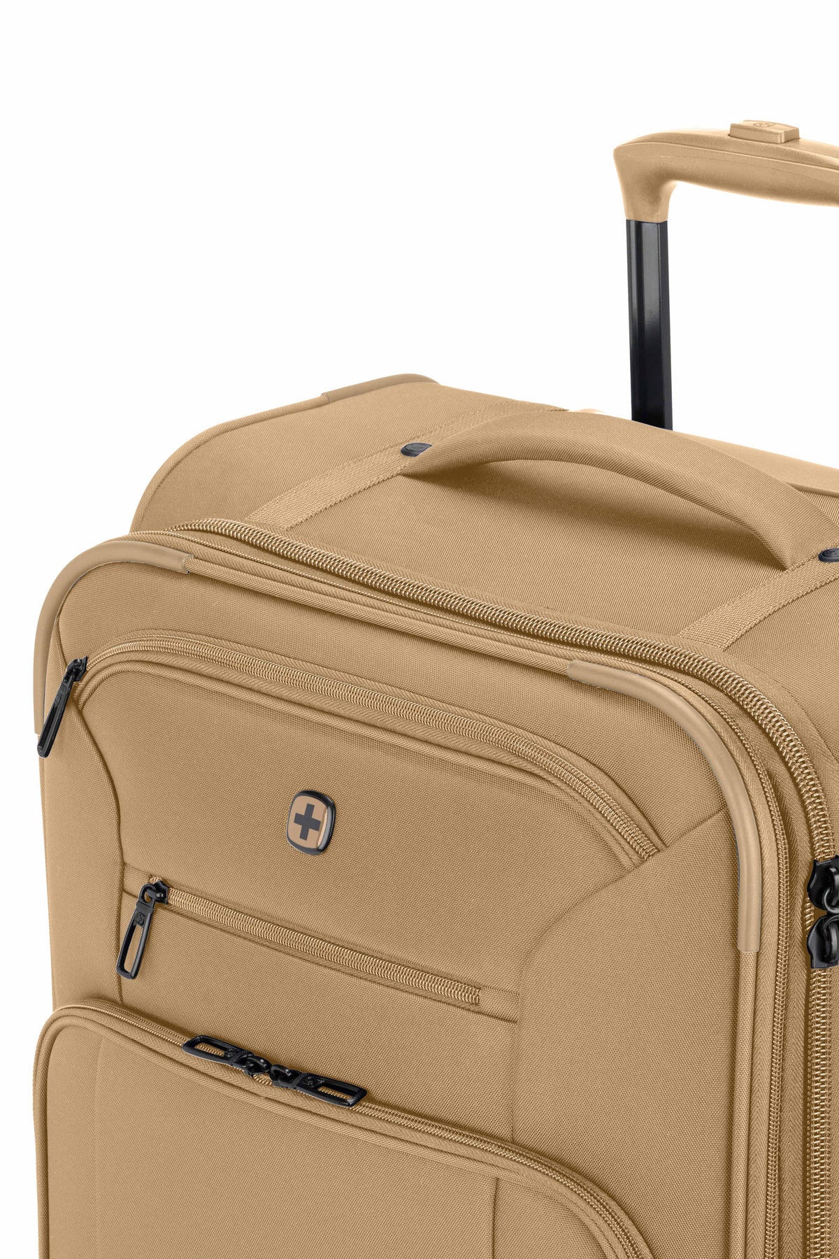SWISSGEAR - Sion Reserve Medium Checked Spinner - Caramel - 15