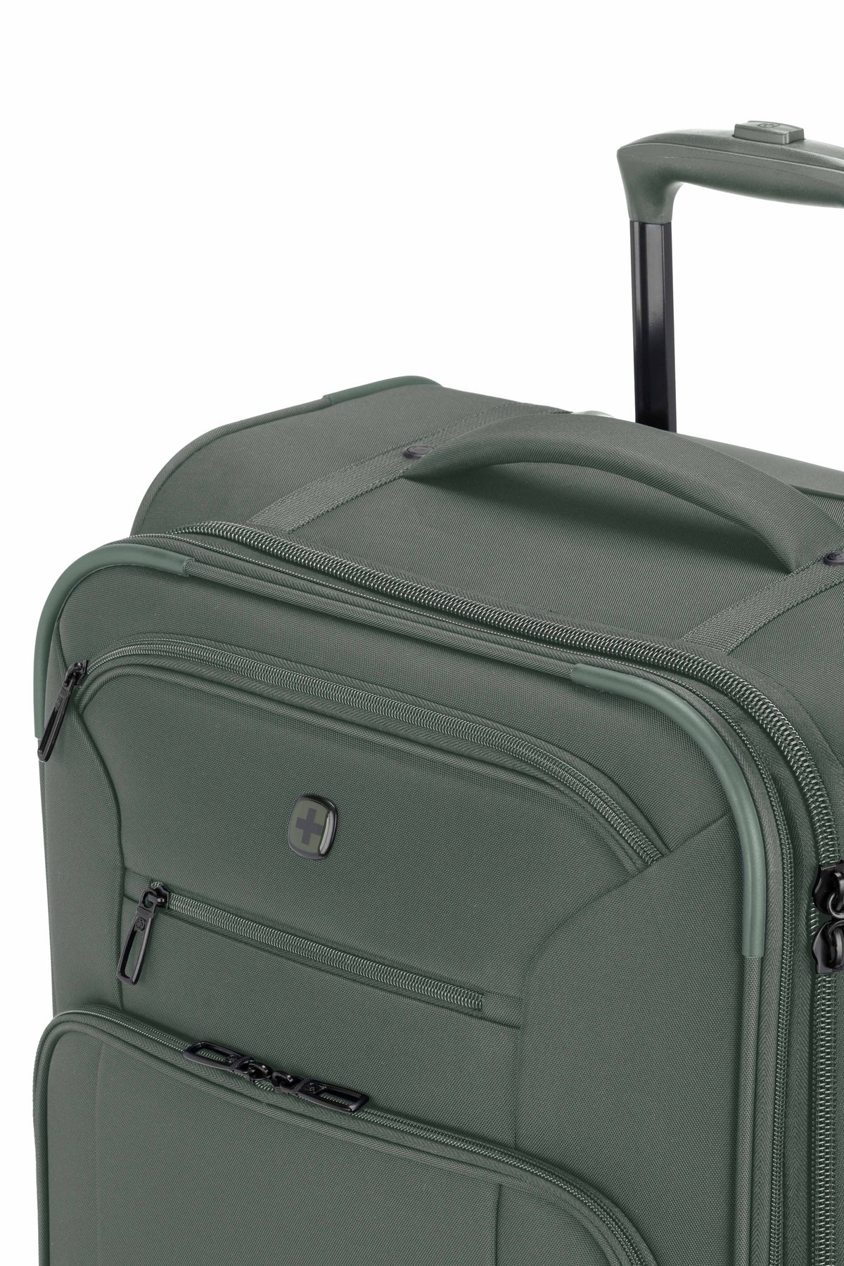 SWISSGEAR - Sion Reserve Medium Checked Spinner - Evergreen - 15