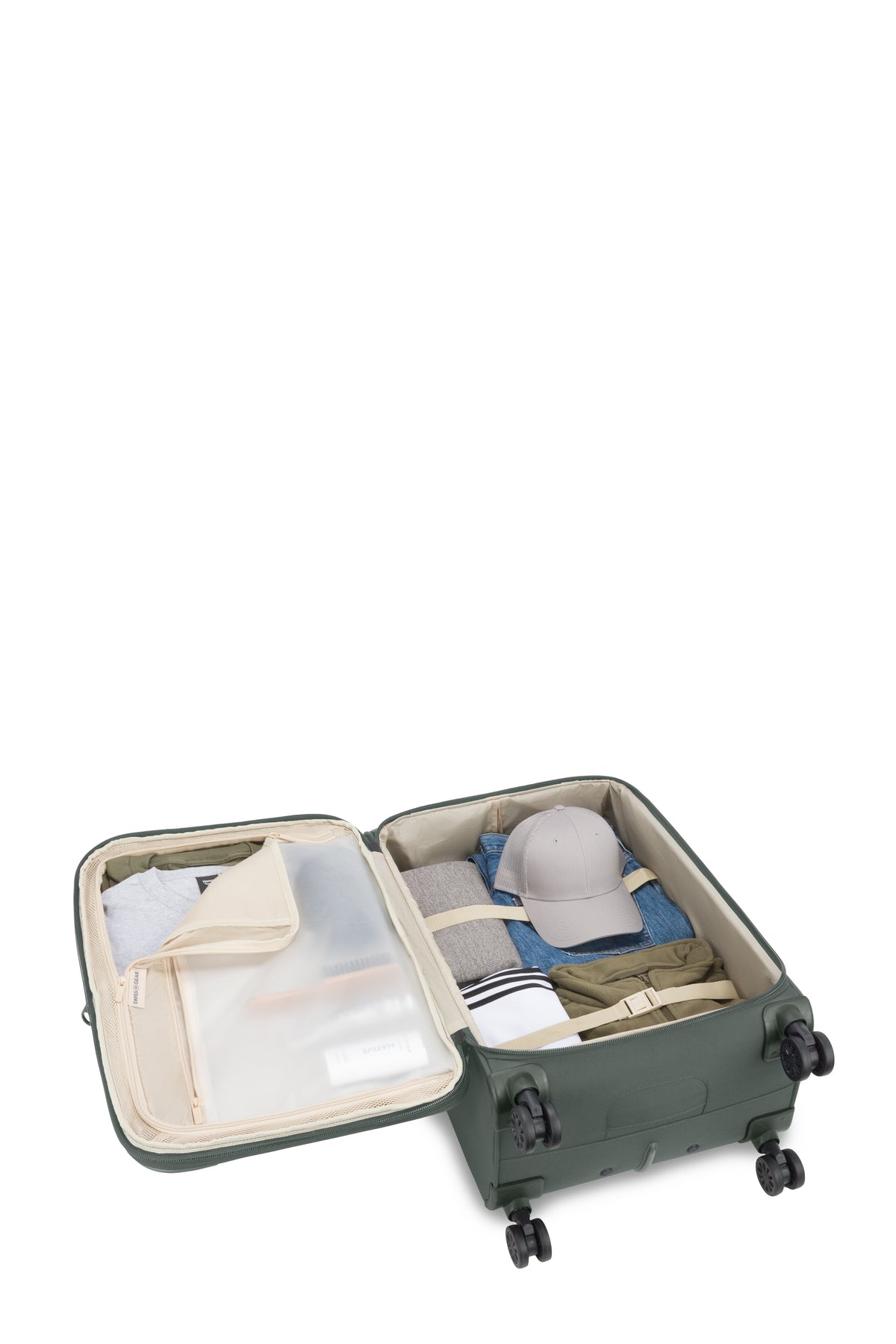 SWISSGEAR - Sion Reserve Medium Checked Spinner - Evergreen - 05