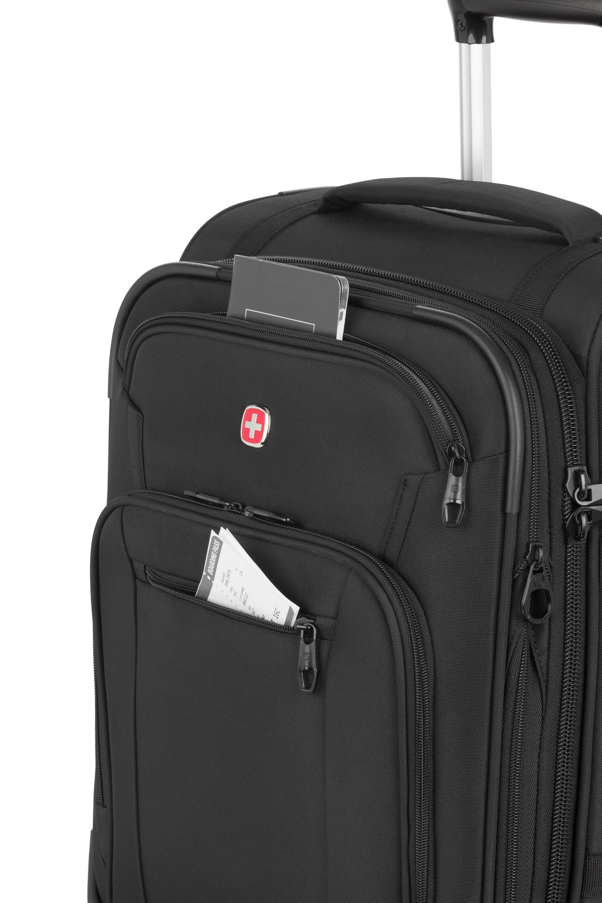 SWISSGEAR - Zurich Carry-On Spinner - Black - 13