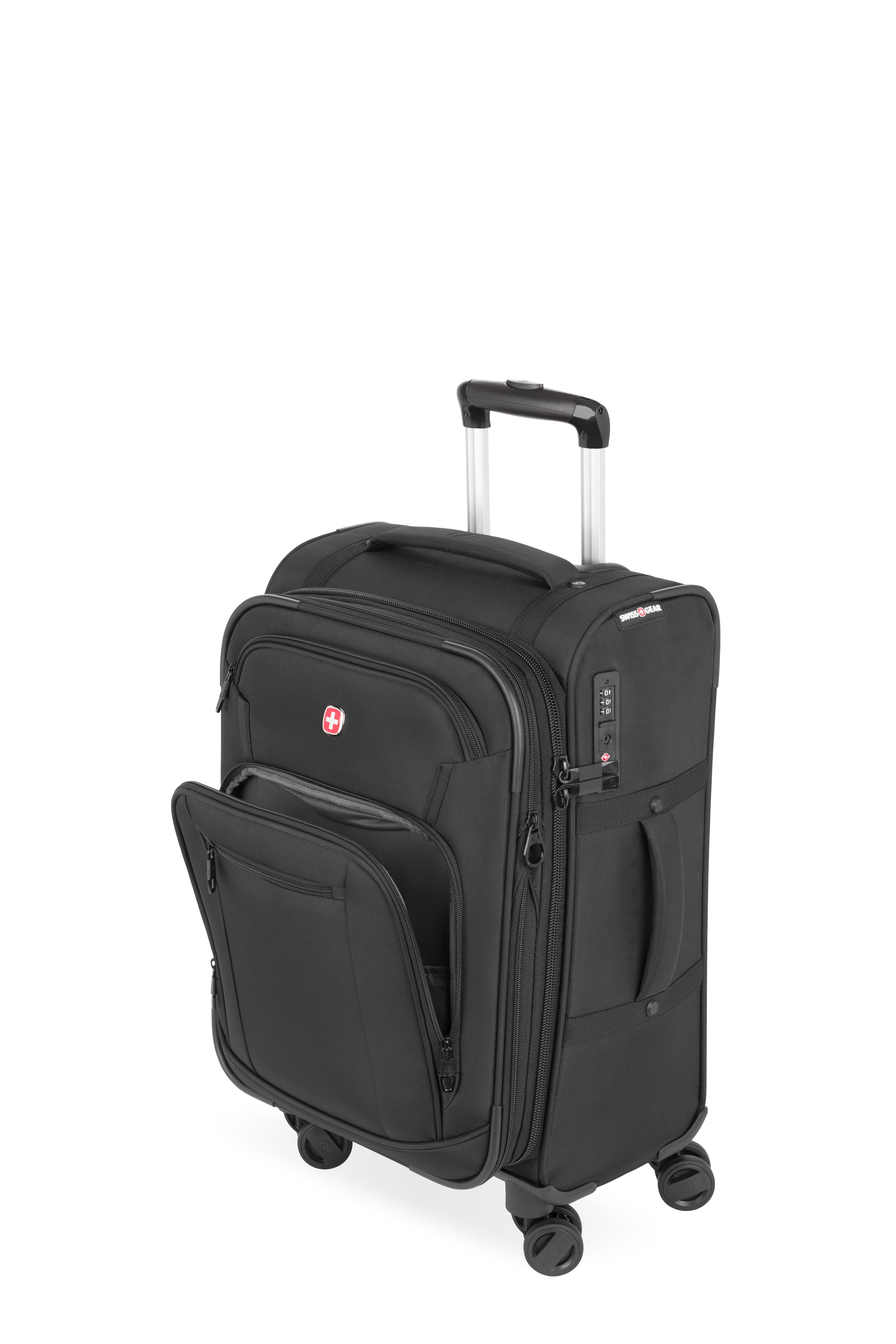 SWISSGEAR Zurich Carry-On Spinner in Black – SWISSGEAR Canada