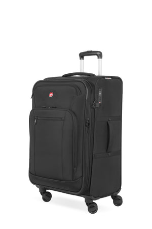SWISSGEAR 7070 Medium Expandable Spinner in Black