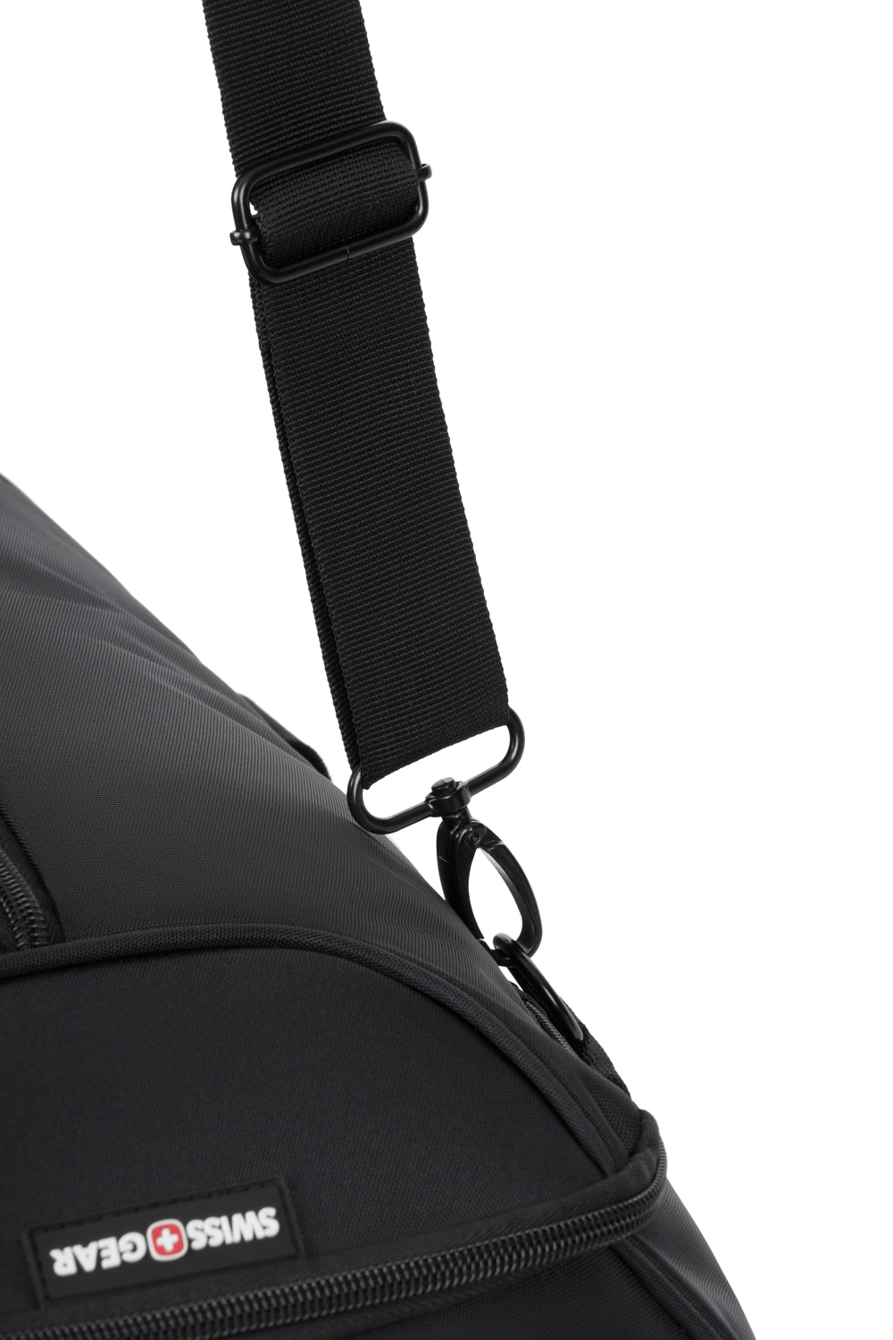 SWISSGEAR Zurich Wheeled 48L Duffel Bag - adjustable and removable shoulder strap