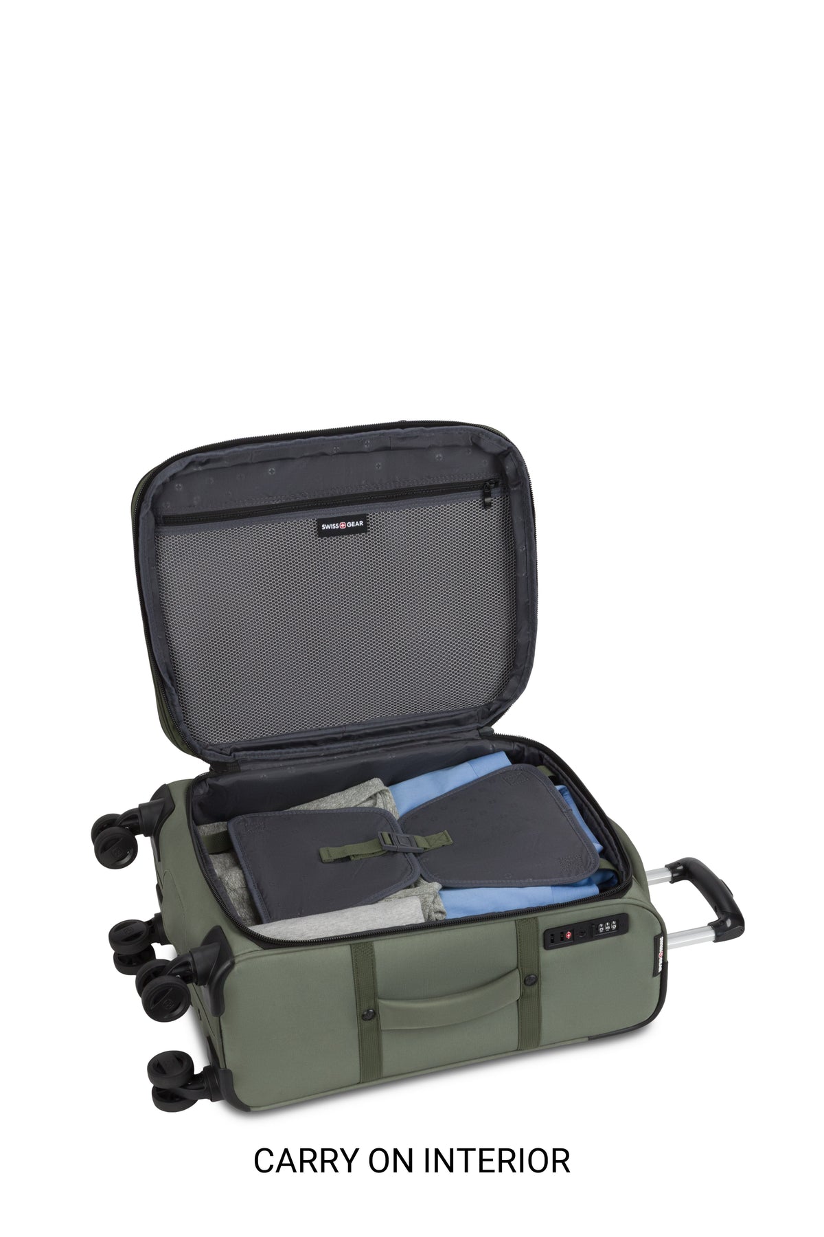 SWISSGEAR - Zurich 3-Piece Spinner Set - Green - 09