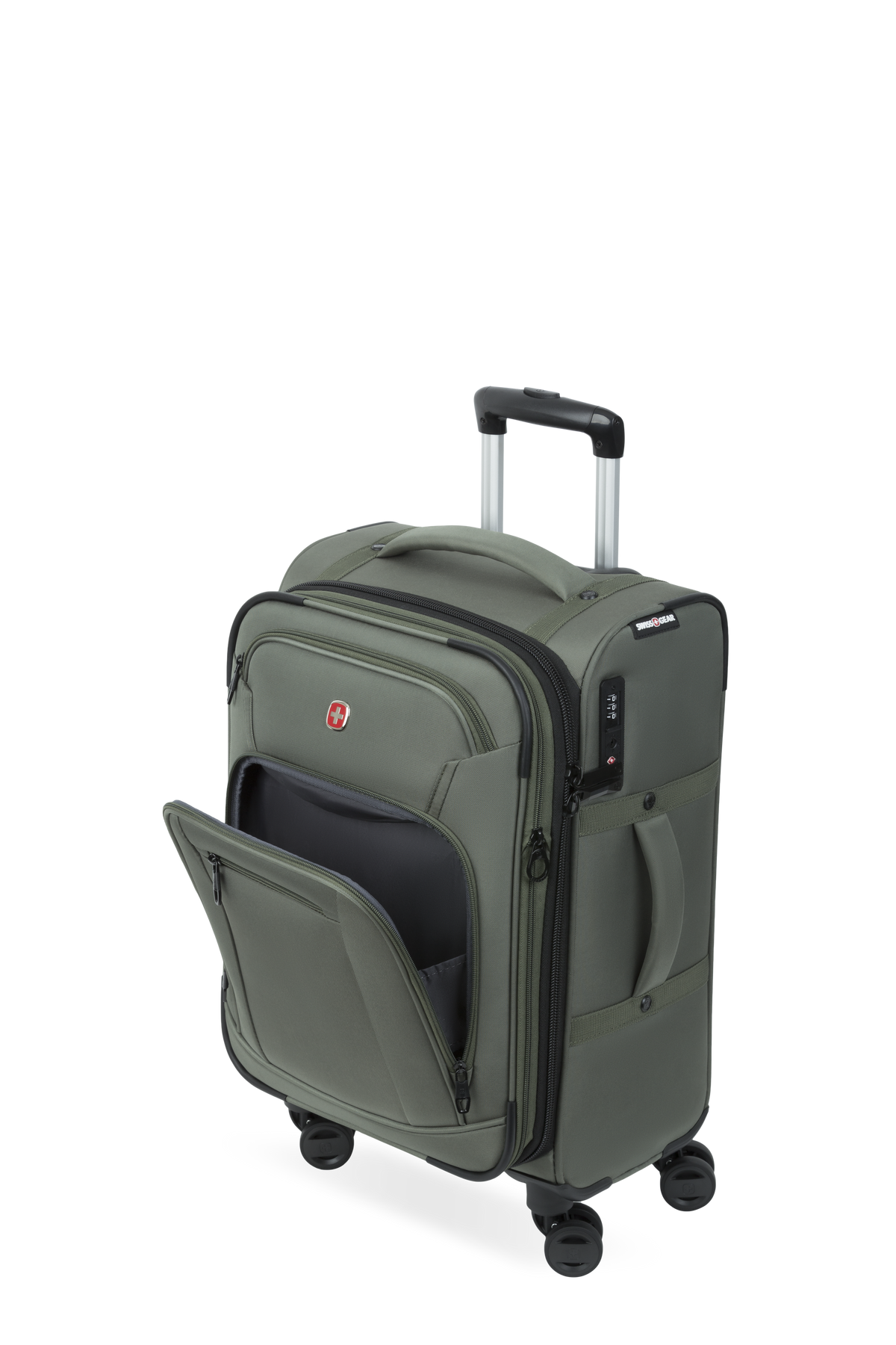 SWISSGEAR - Zurich Carry-On Spinner - Green - 08