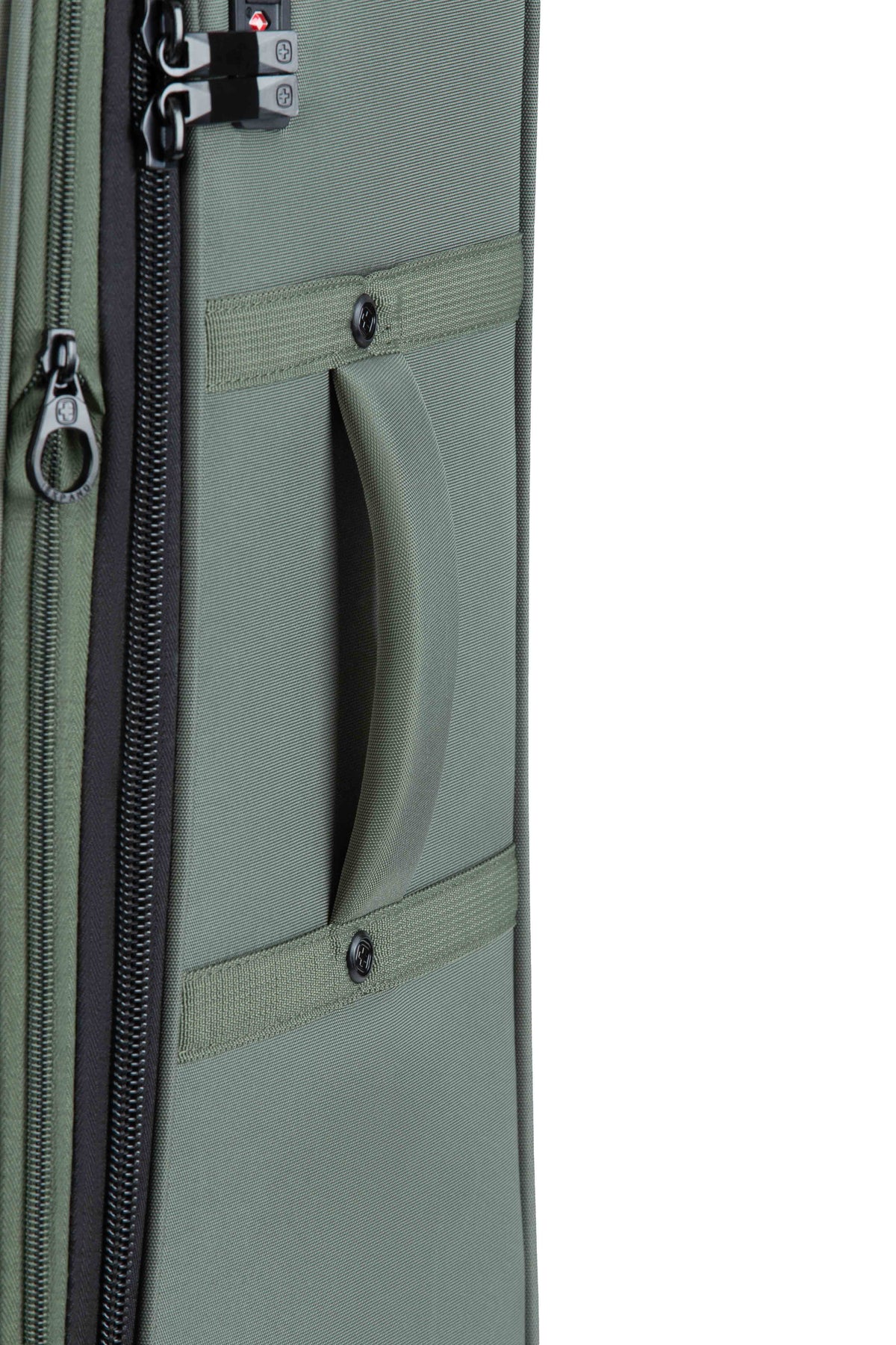 SWISSGEAR - Zurich Medium Checked Spinner - Green - 10