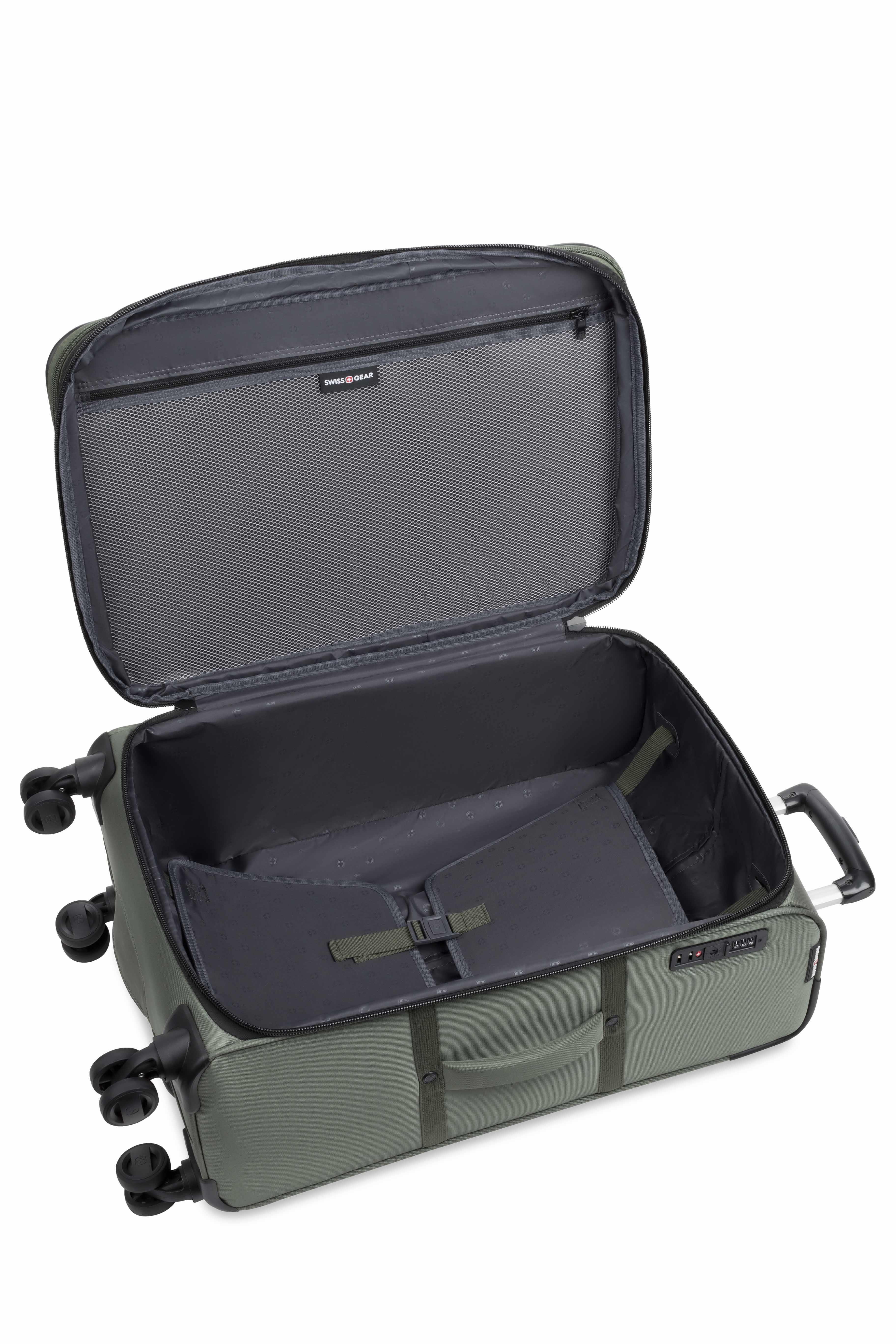 SWISSGEAR Zurich Medium Checked Spinner in Green – SWISSGEAR Canada