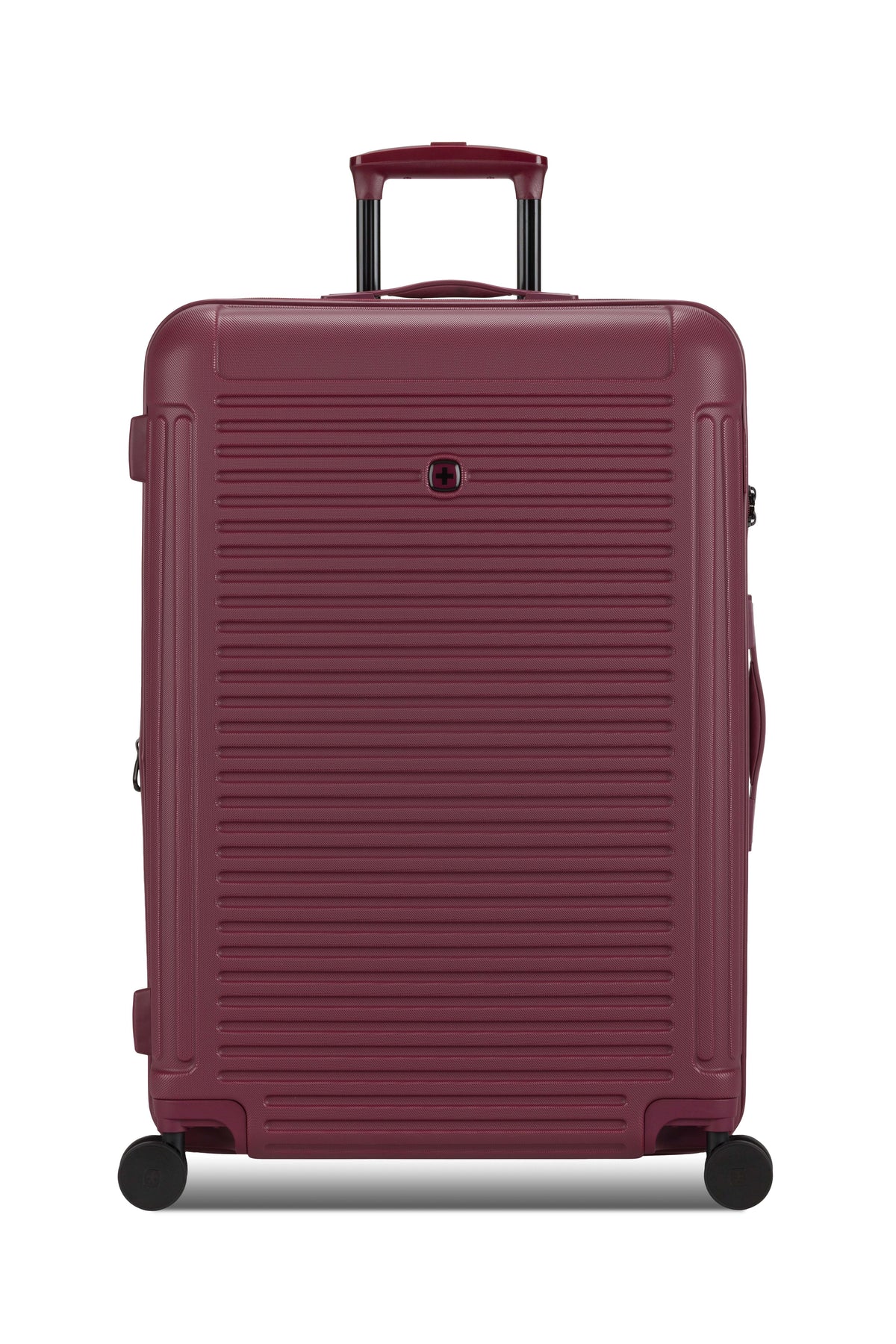 SWISSGEAR - Summit Reserve Large Checked Spinner - Pomegranate - 03