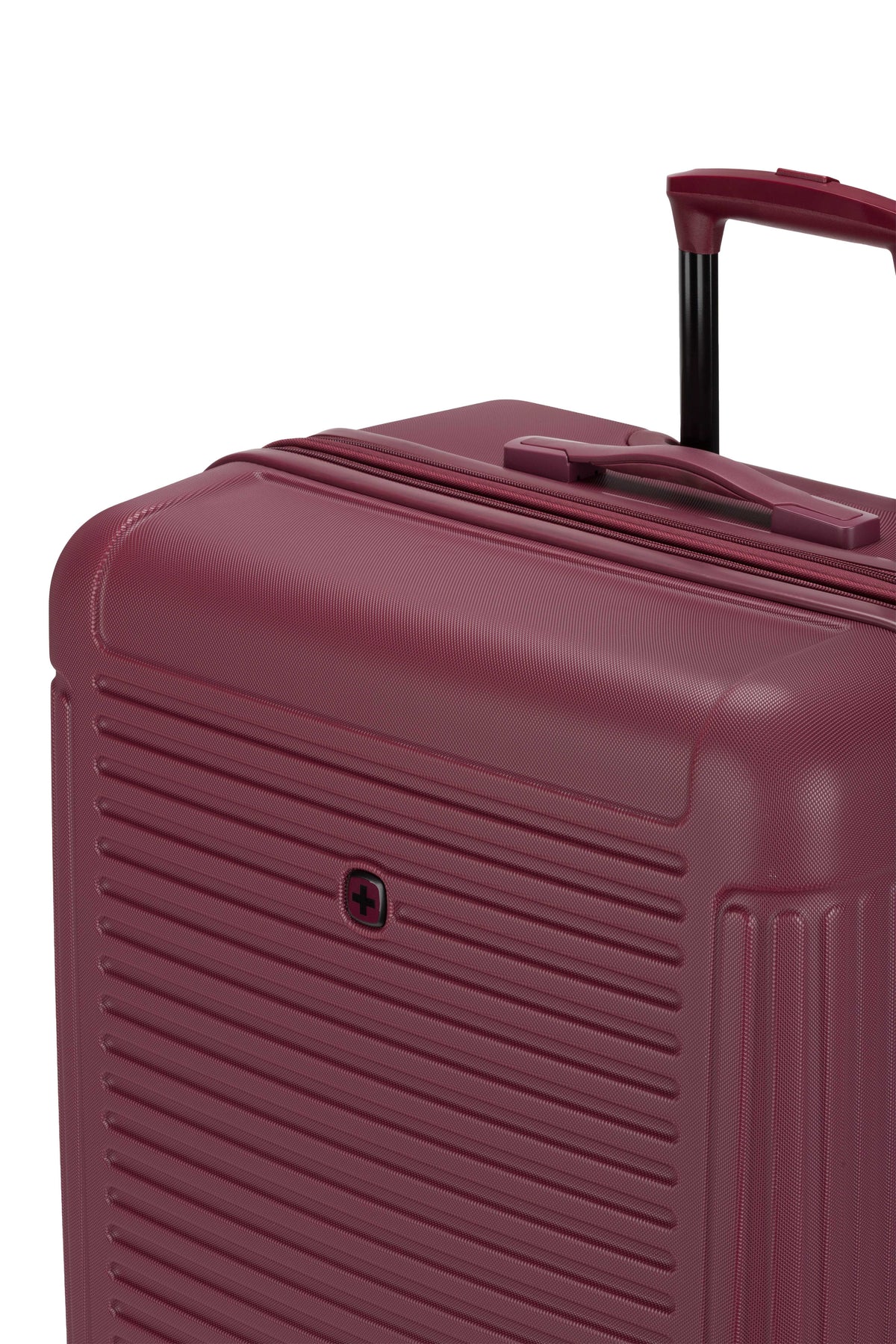 SWISSGEAR - Summit Reserve Large Checked Spinner - Pomegranate - 13