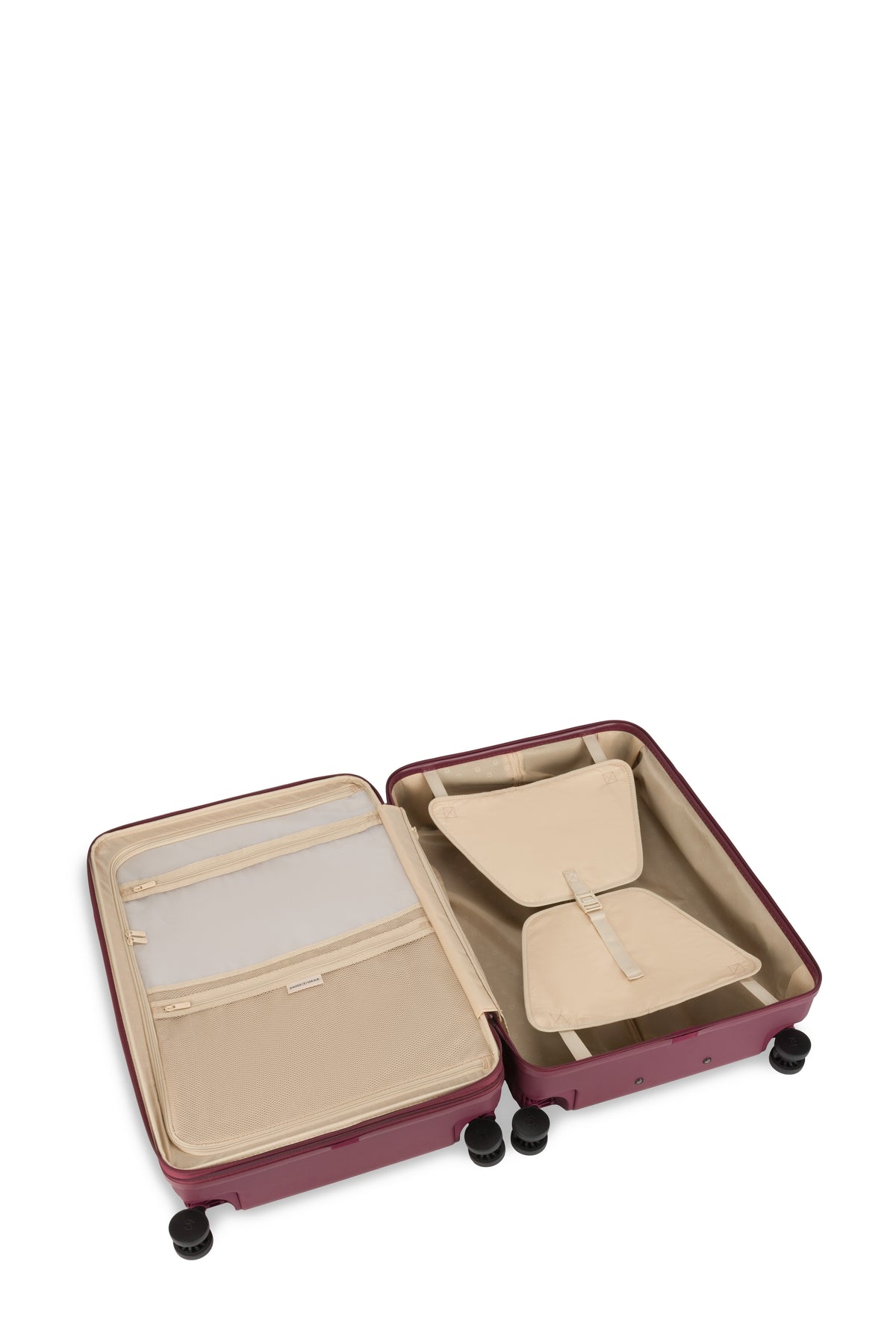 SWISSGEAR - Summit Reserve Large Checked Spinner - Pomegranate - 04