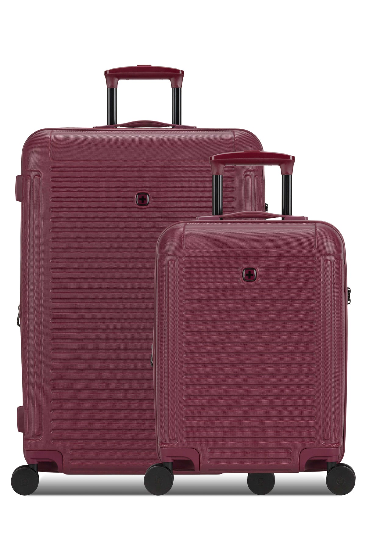 SWISSGEAR - Summit Reserve 2-Piece Spinner Set - Pomegranate - 03