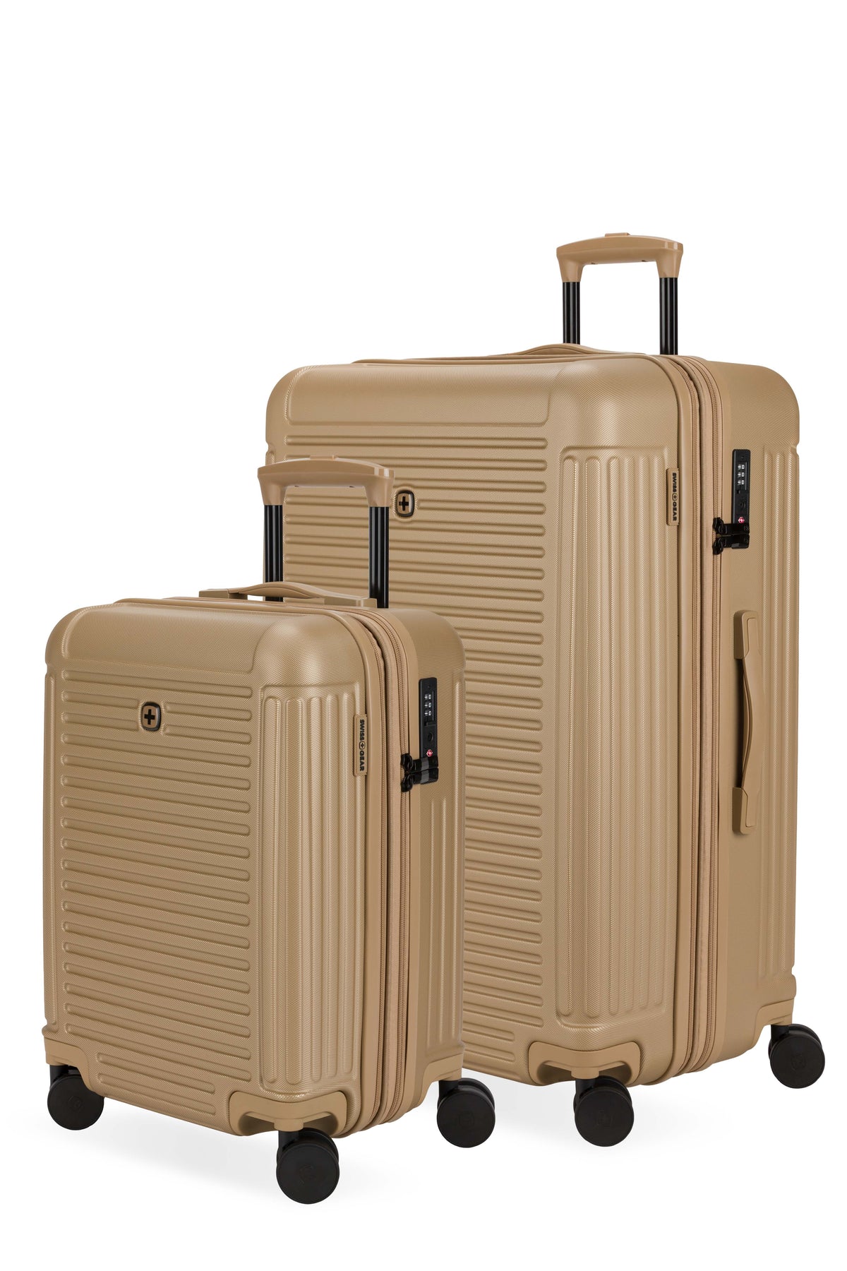SWISSGEAR - Summit Reserve 2-Piece Spinner Set - Caramel - 01