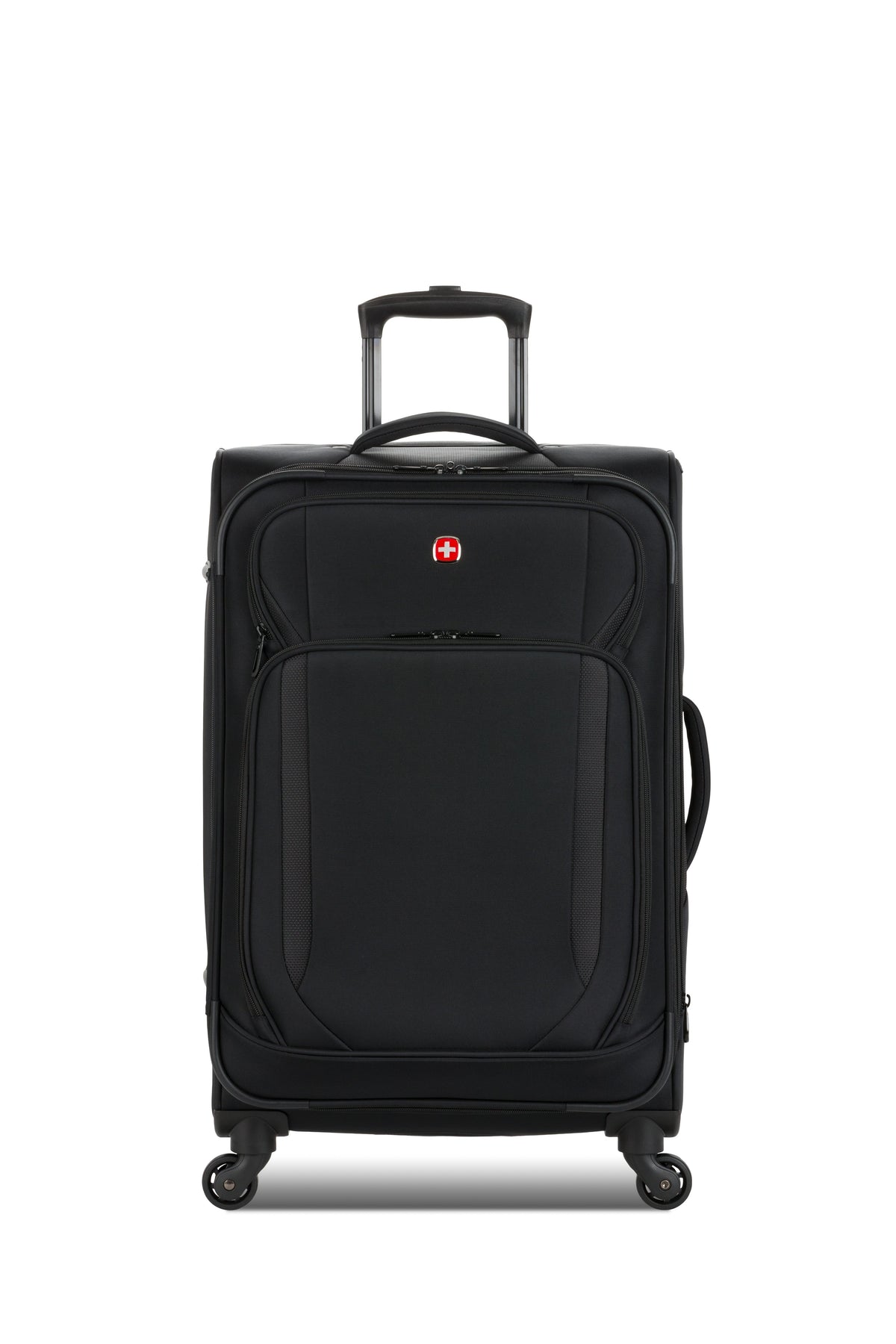 SWISSGEAR - 7090 Medium Checked Spinner - Black - 03