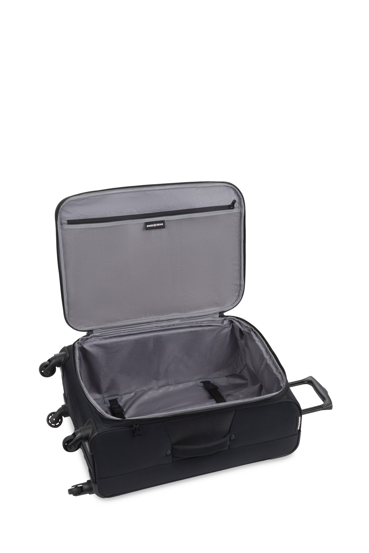 SWISSGEAR - 7090 Medium Checked Spinner - Black - 06