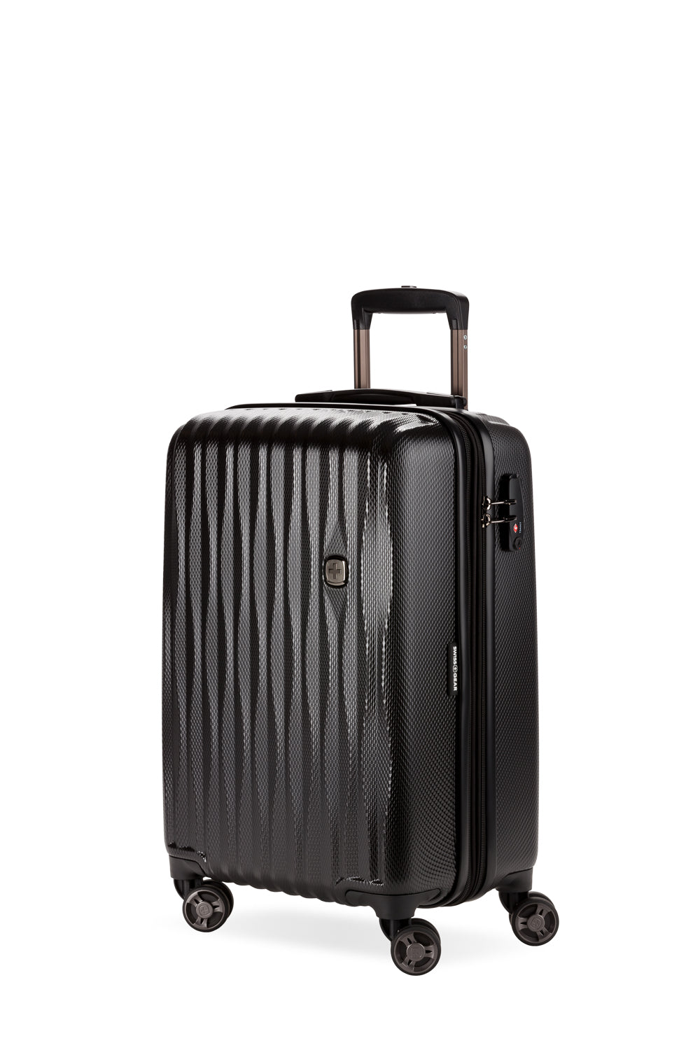 SWISSGEAR - Energie Carry-On Spinner - Black - 01
