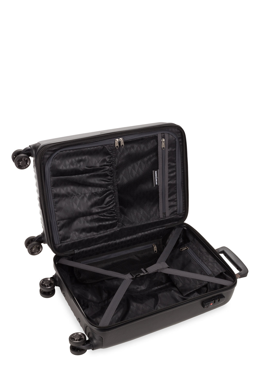 SWISSGEAR - Energie Carry-On Spinner - Black - 06