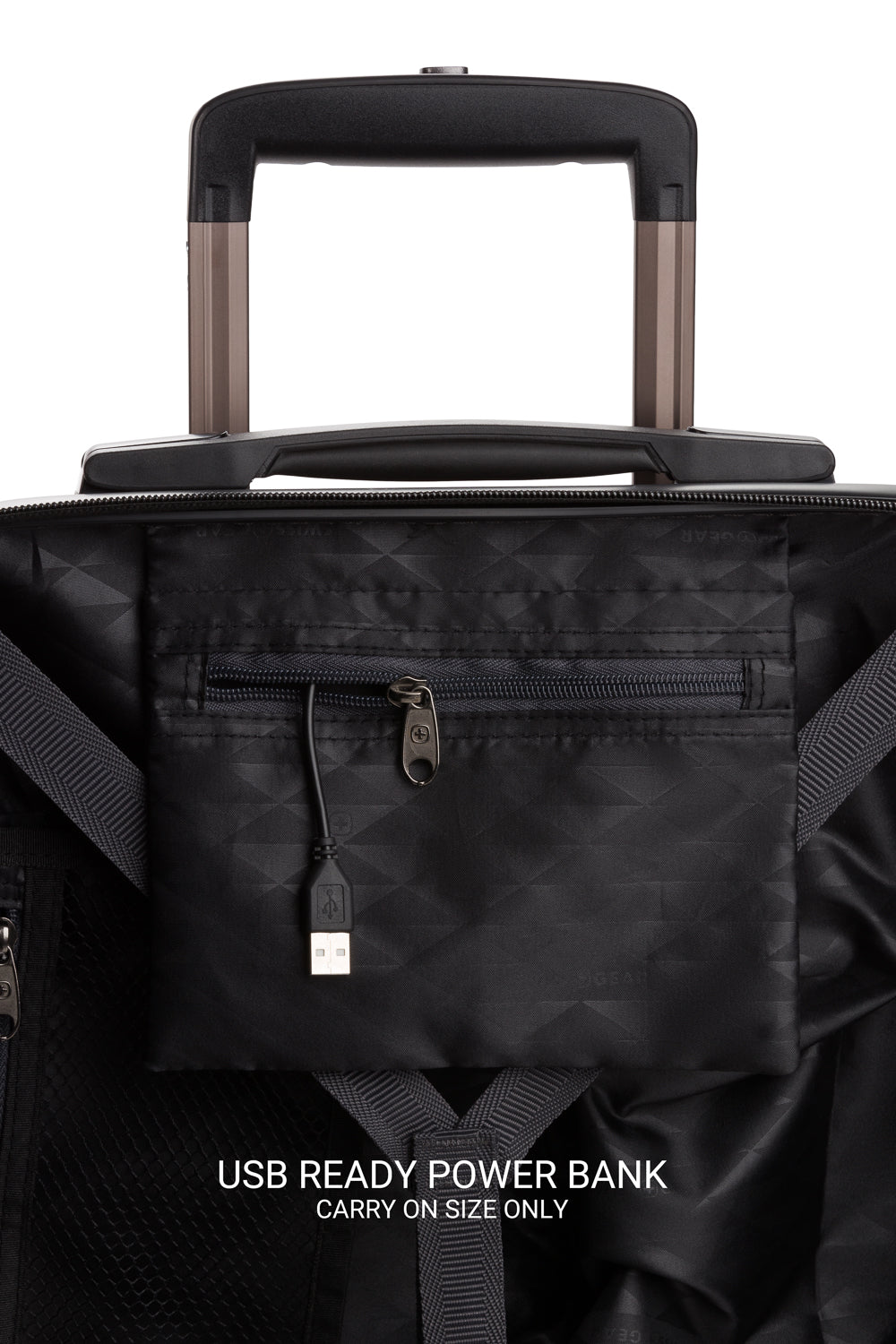 SWISSGEAR - Energie Carry-On Spinner - Black - 11