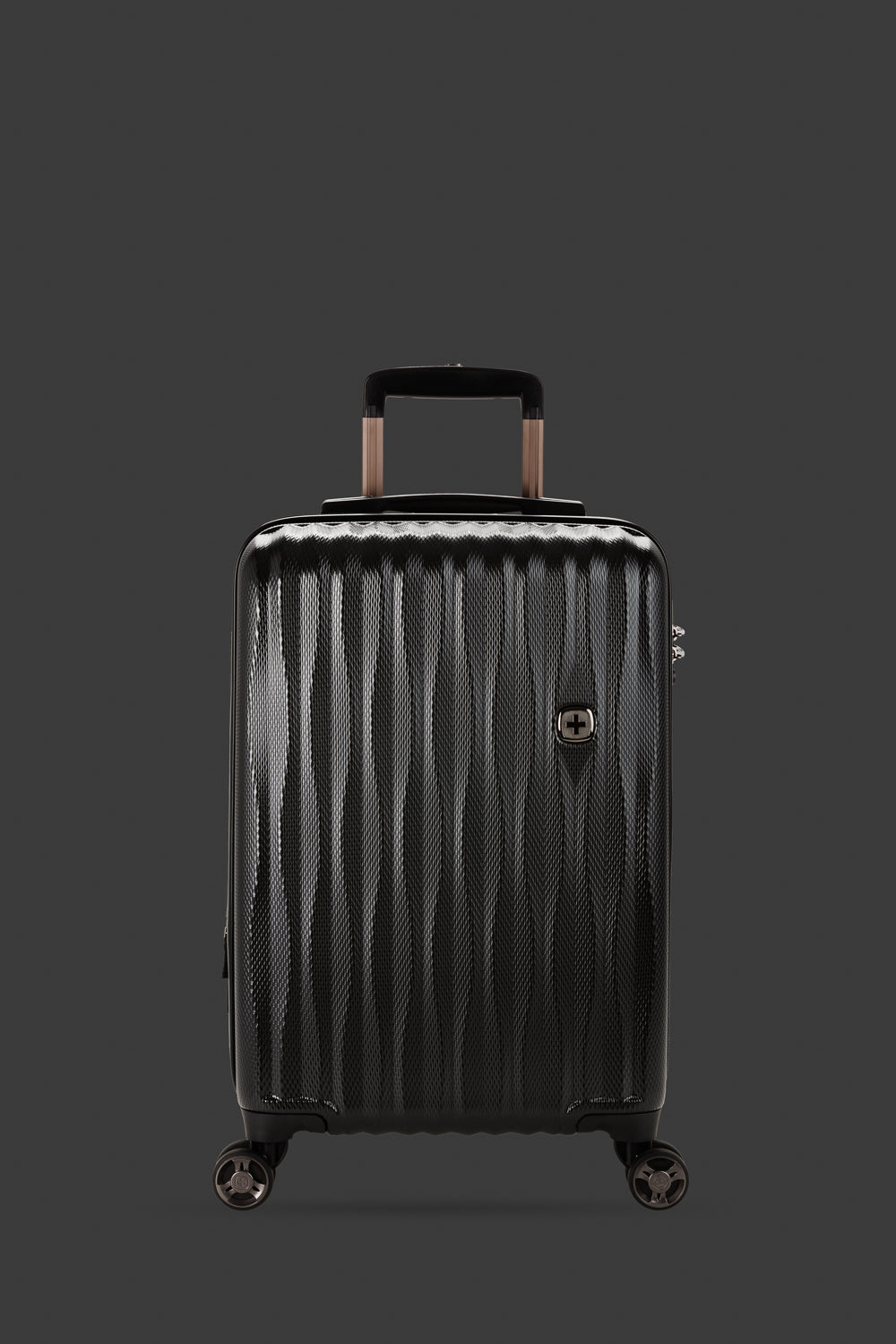 SWISSGEAR - Energie Carry-On Spinner - Black - 12