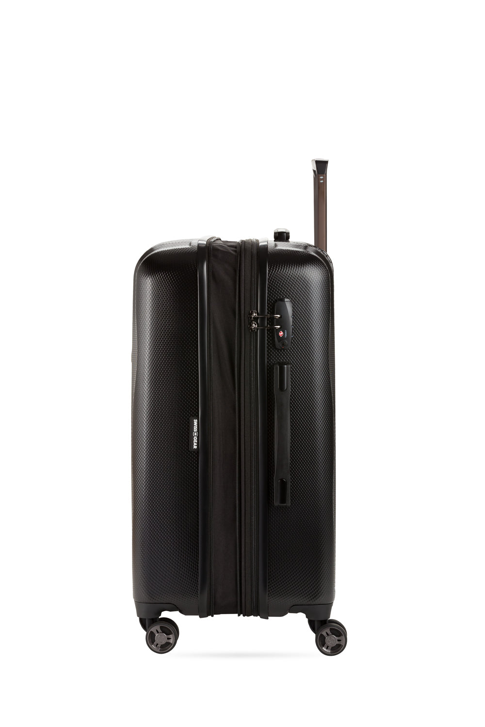 SWISSGEAR - Energie Medium Checked Spinner - Black - 05