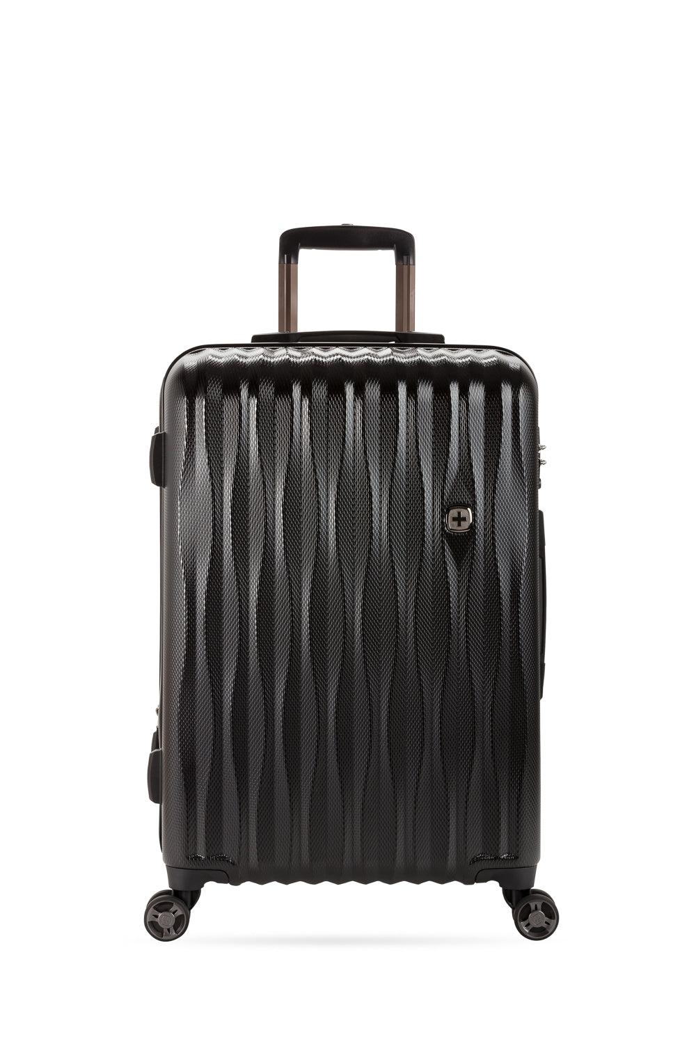 SWISSGEAR - Energie Medium Checked Spinner - Black - 03
