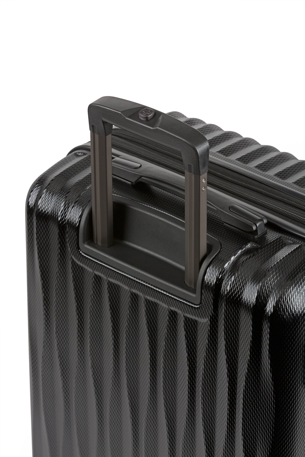 SWISSGEAR - Energie Medium Checked Spinner - Black - LE - 10