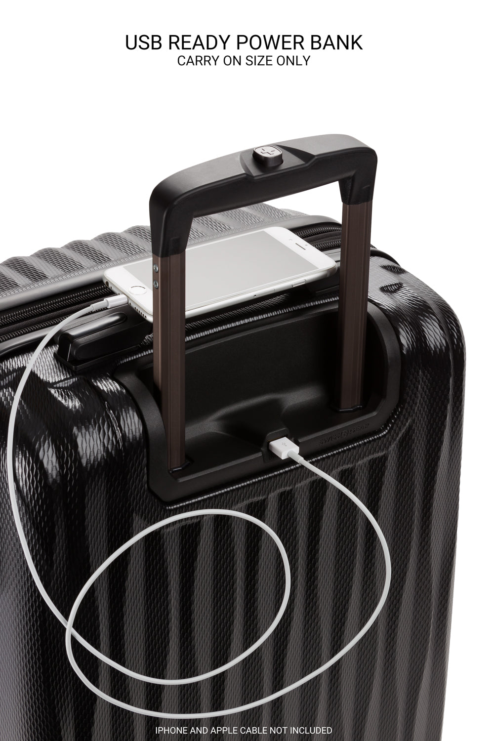 SWISSGEAR - Energie 3-Piece Spinner Set - Black - 08