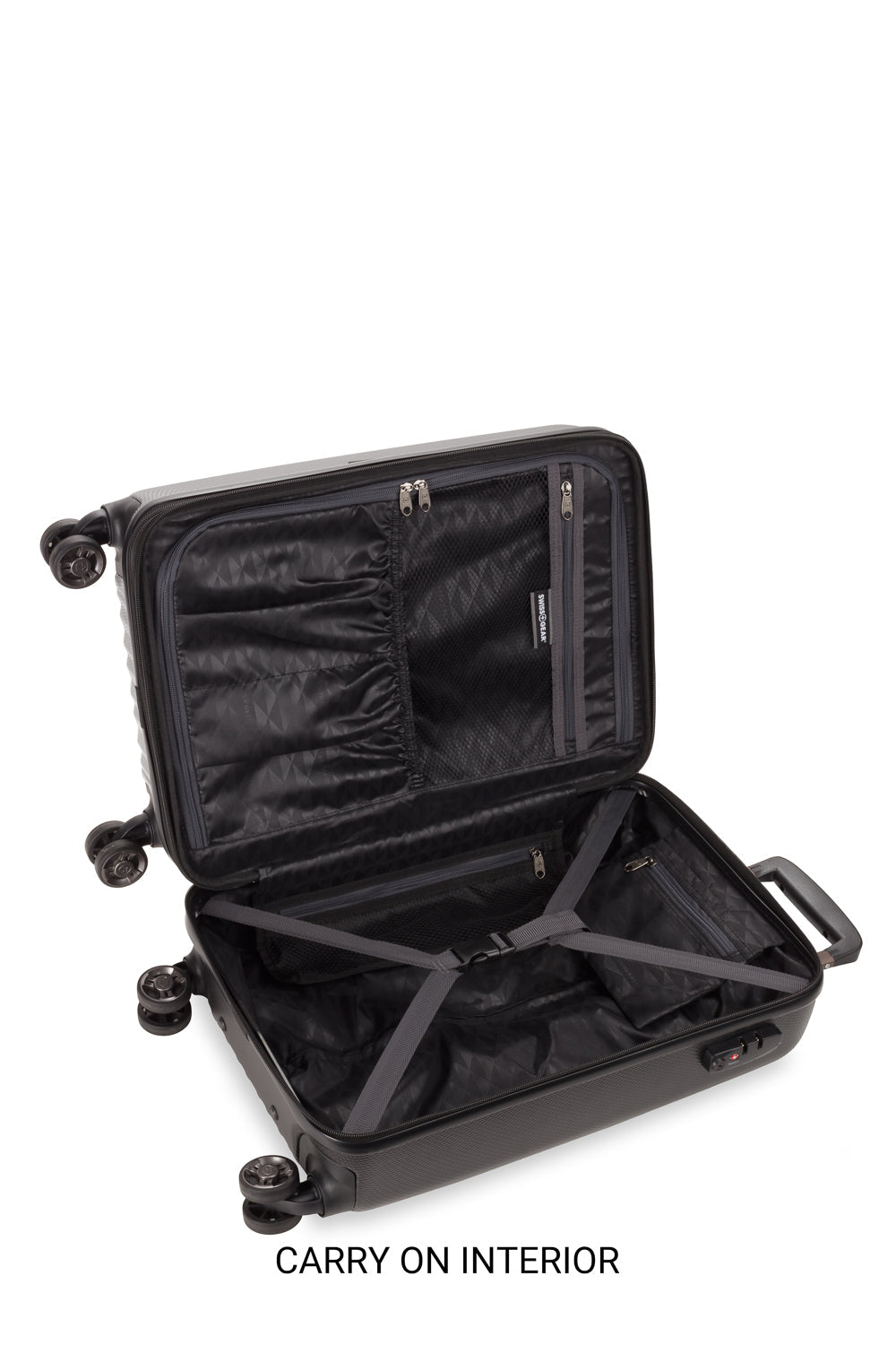 SWISSGEAR - Energie 3-Piece Spinner Set - Black - 04