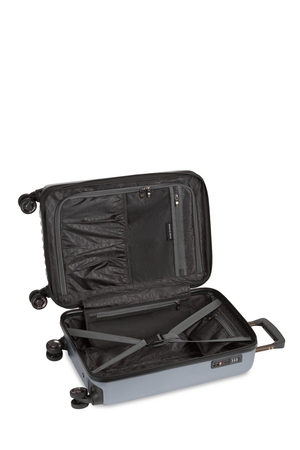 SWISSGEAR - Energie Carry-On Spinner - Grey - 05