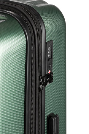 Coffret de 3 valises Spinner SWISSGEAR Energie, couleur vert Verdun