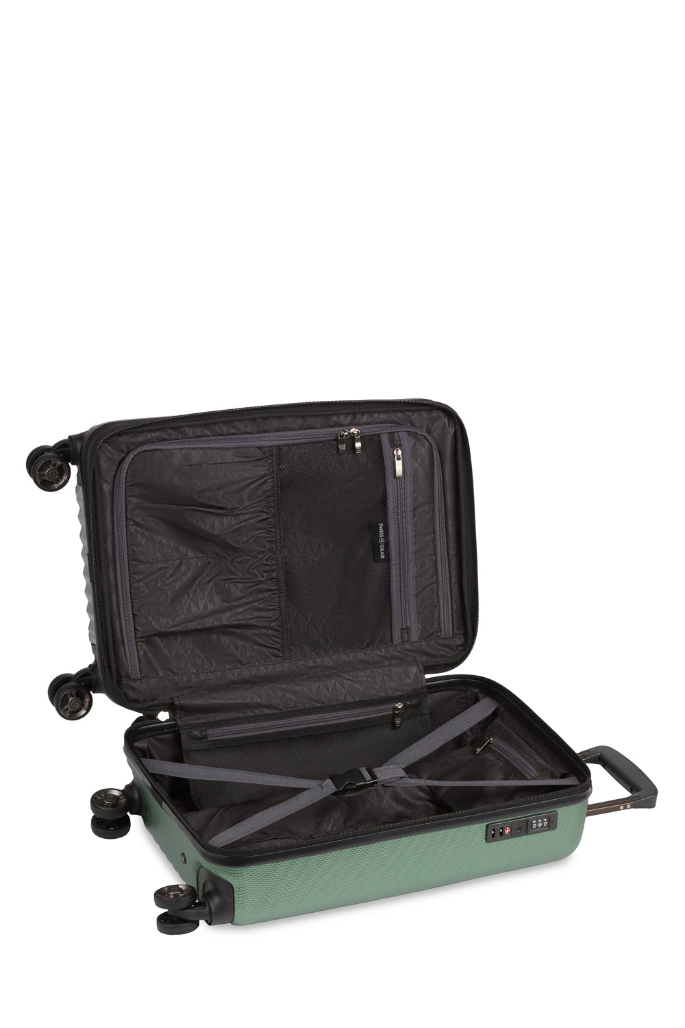 SWISSGEAR - Energie Carry-On Spinner - Verdun Green - 06