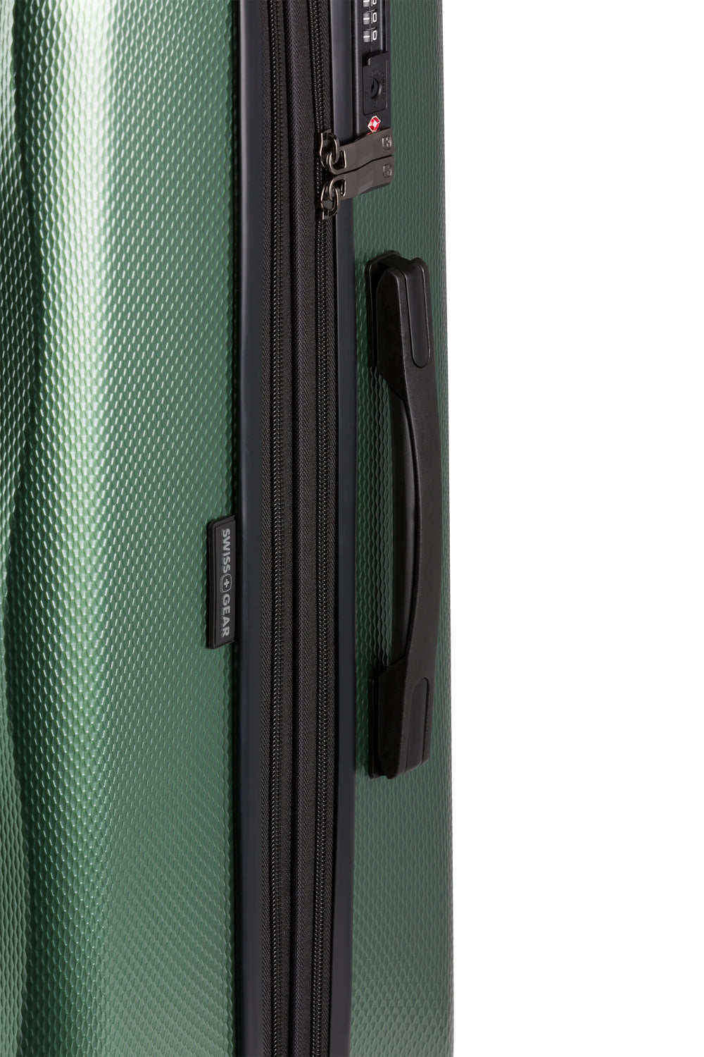 SWISSGEAR - Energie Medium Checked Spinner - Verdun Green - 10