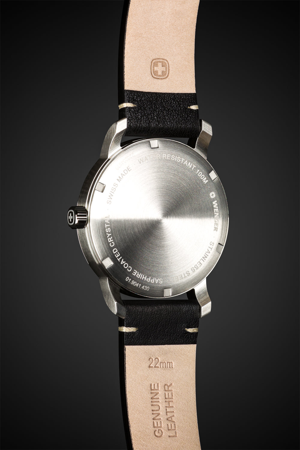SWISSGEAR - Legacy Swiss Watch - Black/Silver - 06