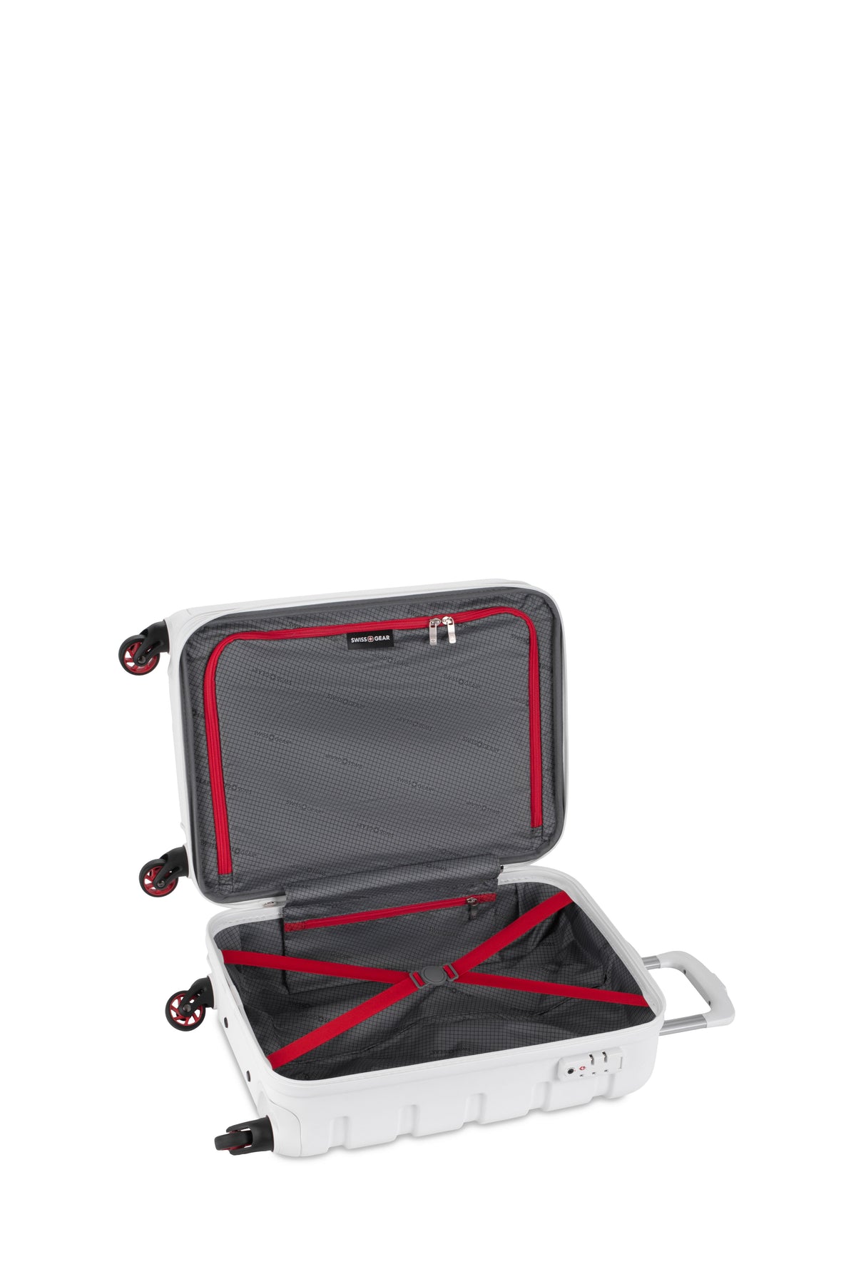 SWISSGEAR - Signature Carry-On Spinner - White - 06