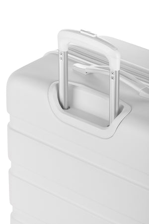 SWISSGEAR Signature Large Checked Spinner in White