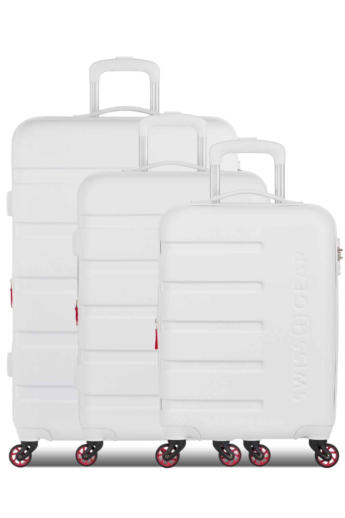 SWISSGEAR - Signature 3-Piece Spinner Set - White - 11